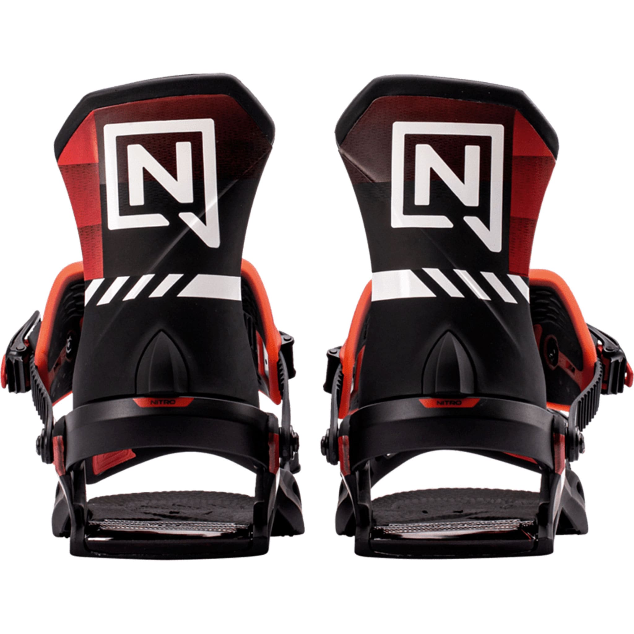 Nitro Team Pro Snowboard Binding Black Red 2027 Mens Snowboard Bindings