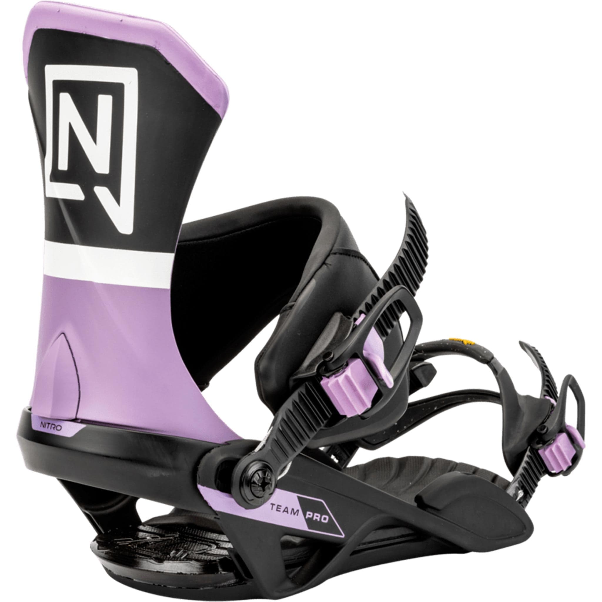 Nitro Team Pro Snowboard Binding Lilac 2025 Women's Bindings