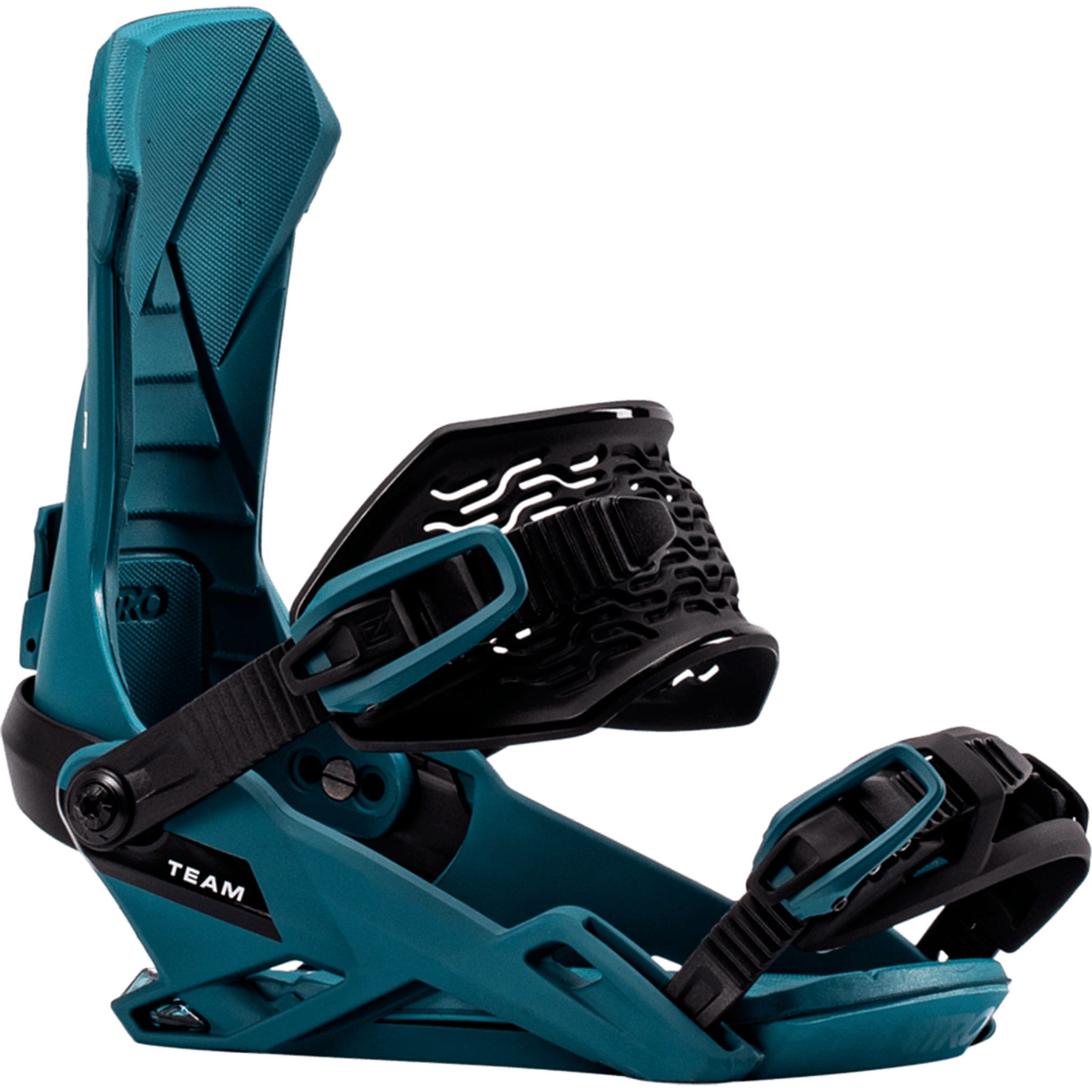 Nitro Team Snowboard Binding Deep Teal 2027 Mens Snowboard Bindings