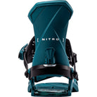 Nitro Team Snowboard Binding Deep Teal 2027 Mens Snowboard Bindings