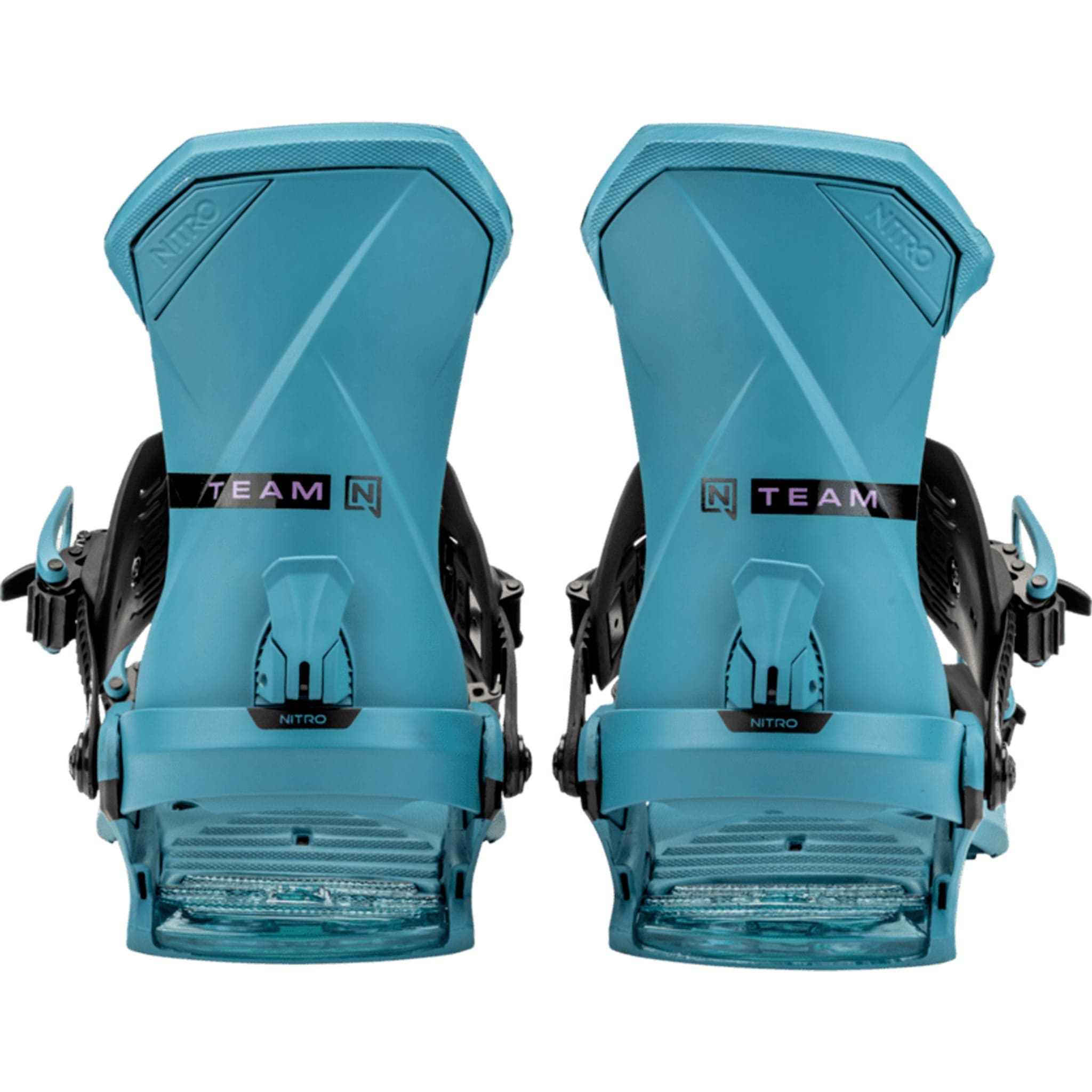 Nitro Team Snowboard Binding Midnight Turquoise 2025 Mens Bindings