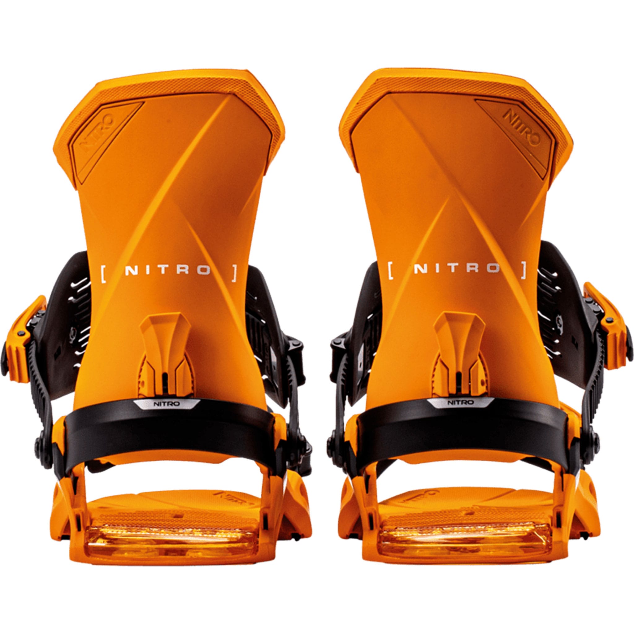 Nitro Team Snowboard Binding Vivid Orange 2027 Mens Snowboard Bindings
