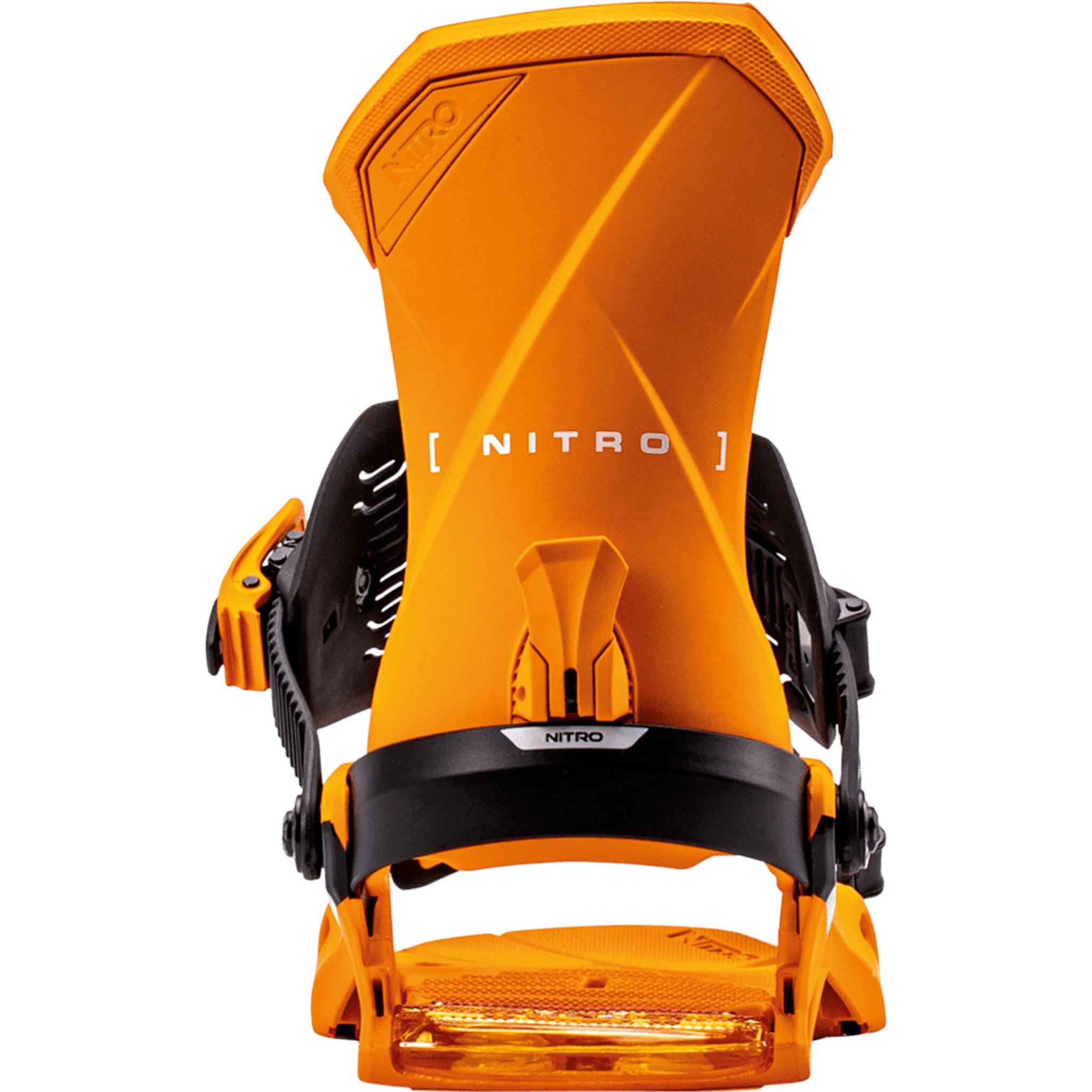 Nitro Team Snowboard Binding Vivid Orange 2027 Mens Snowboard Bindings