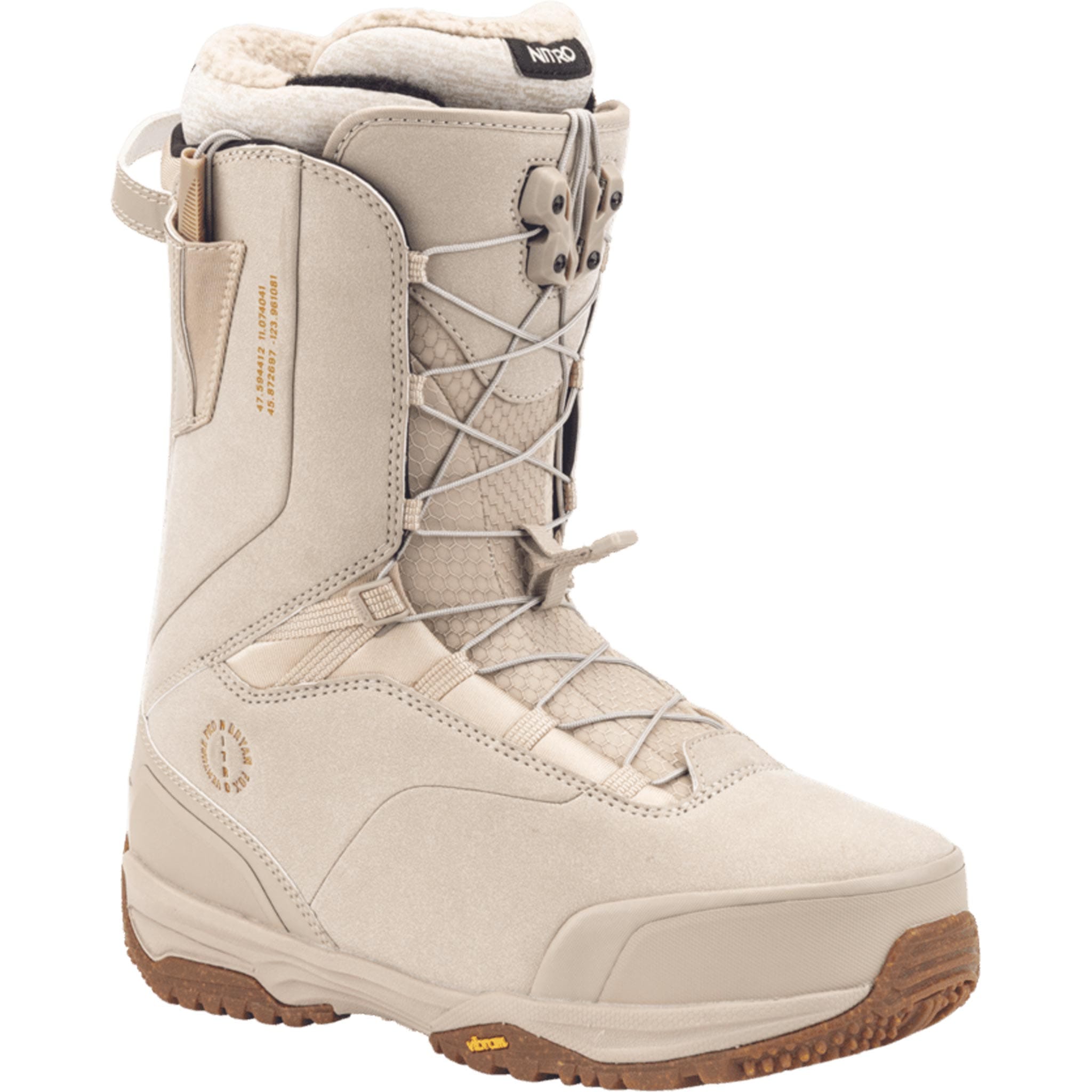 Nitro Venture Pro TLS Snowboard Boots Desert Bryan Fox 2025 Mens Boots