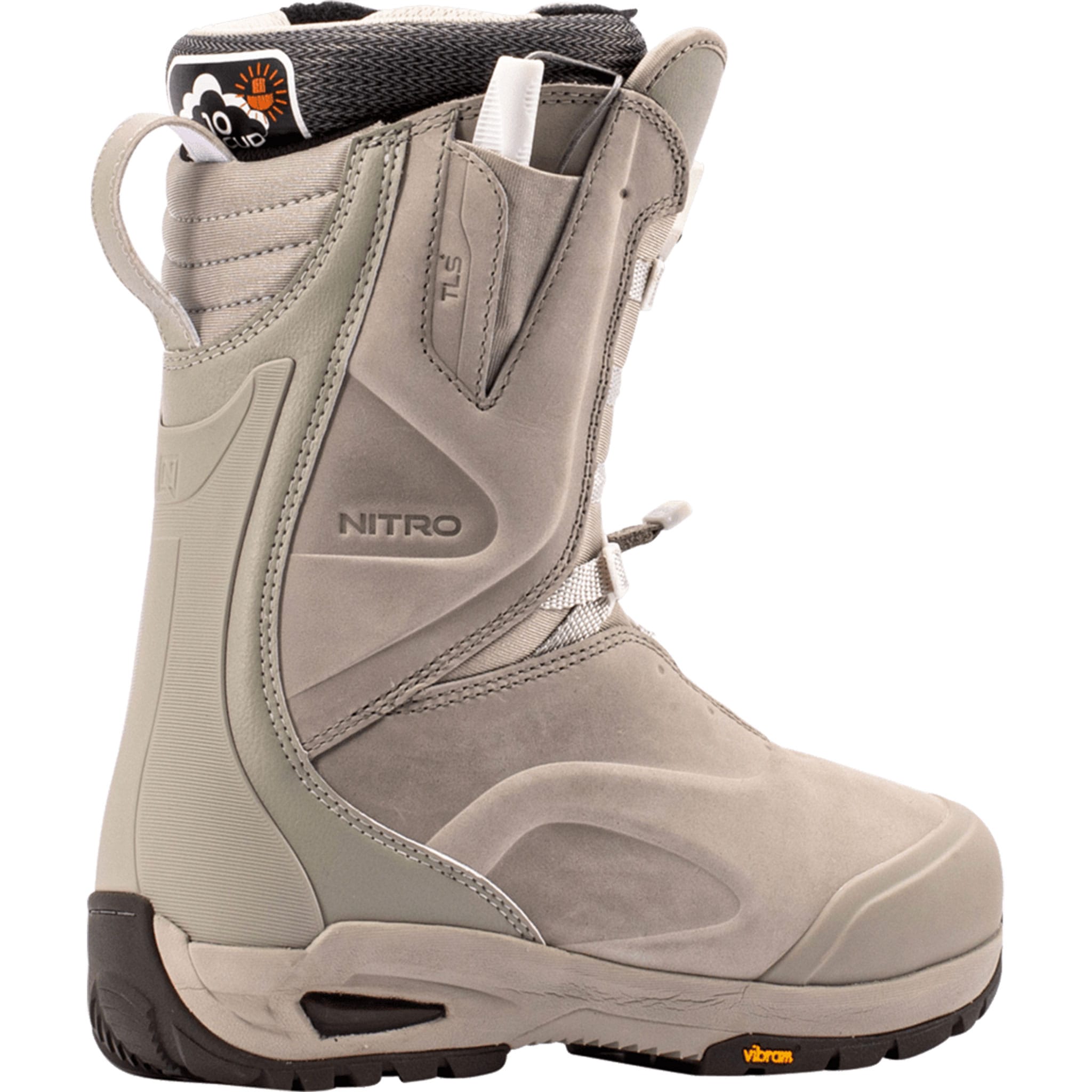 Nitro Women's Bianca TLS+ Snowboard Boots Light Grey 2027 Womens Snowboard Boots