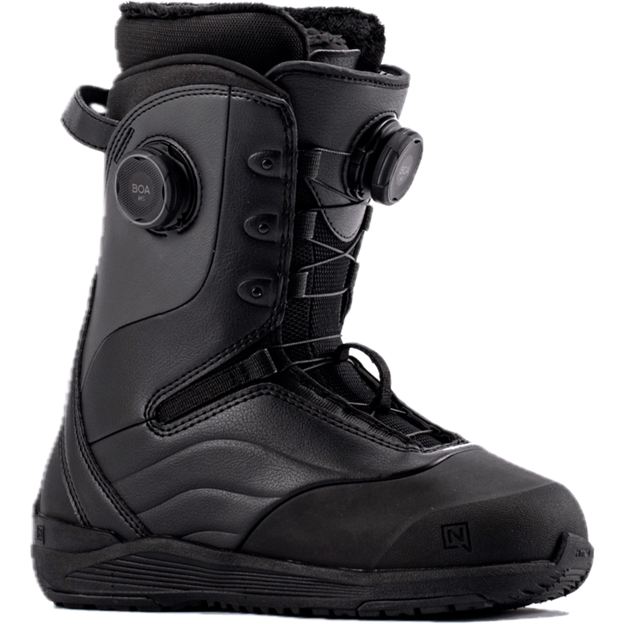 Nitro Women's Crown Boa Snowboard Boots Black 2027 Womens Snowboard Boots