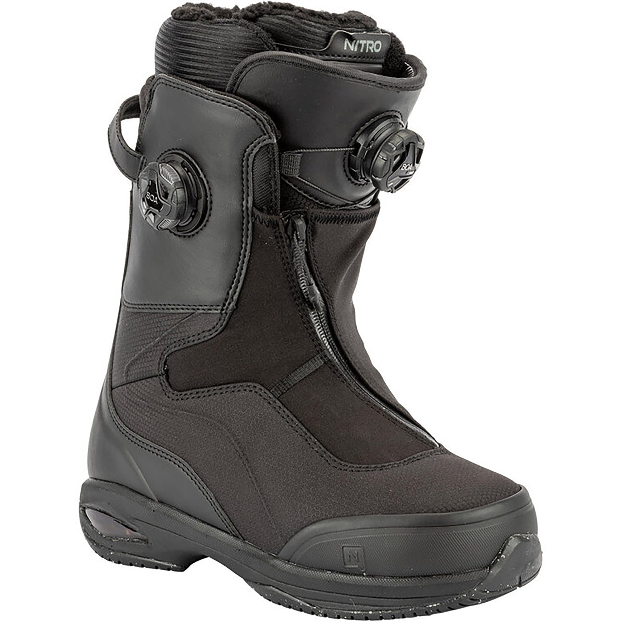 Nitro Women's Fate Boa Snowboard Boot Black 2026 Womens Snowboard Boots