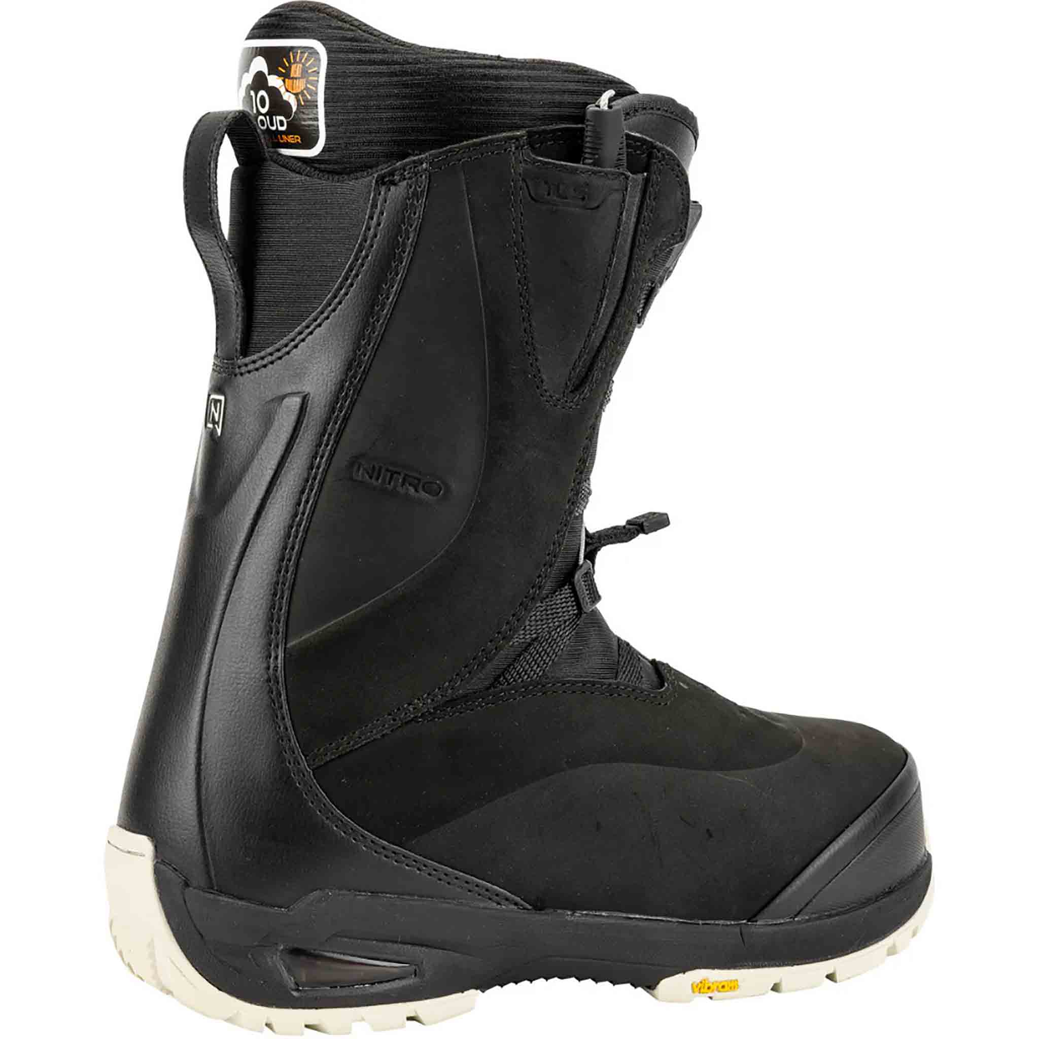 Nitro Womens Bianca TLS+ Snowboard Boots Black 2025 Women's Boots