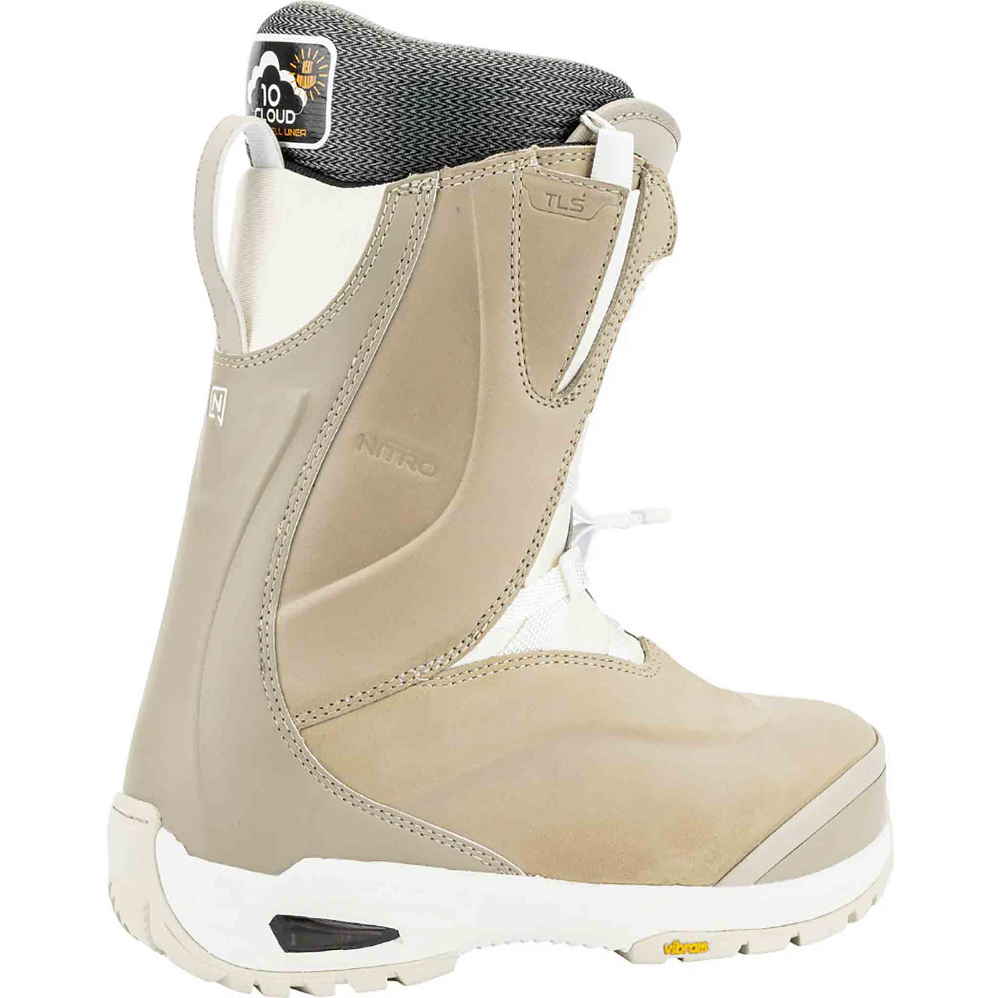 Nitro Womens Bianca TLS+ Snowboard Boots Sand 2025 Women's Boots