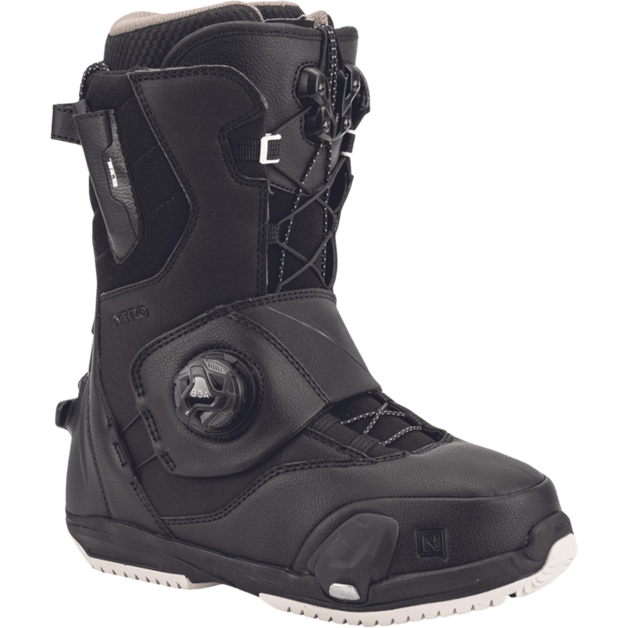 Nitro Womens Cave Step On TLS Snowboard Boots Black 2025 Women's Boots