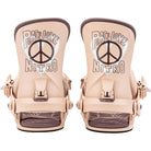 Nitro Womens Cosmic Snowboard Binding Peace Love Nitro 2025 Women's Bindings