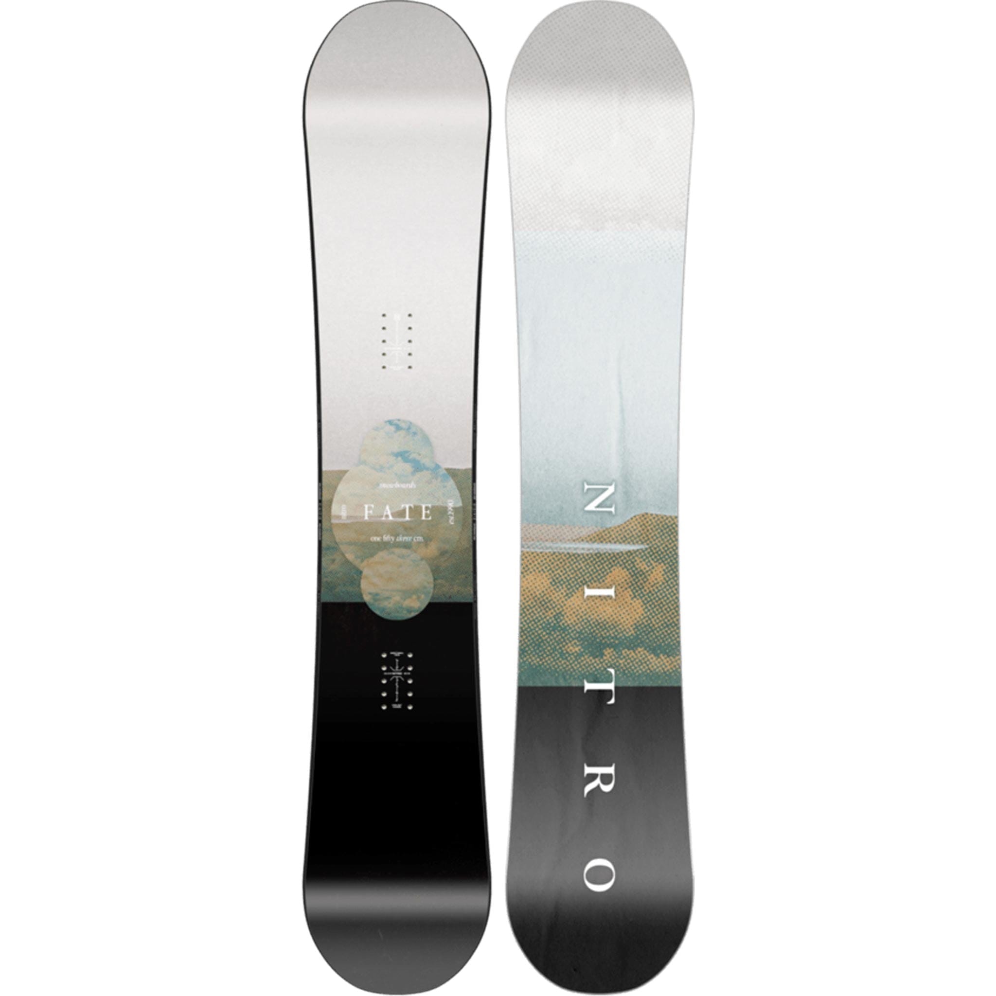 Nitro Womens Fate Snowboard 2025 Women's Snowboard