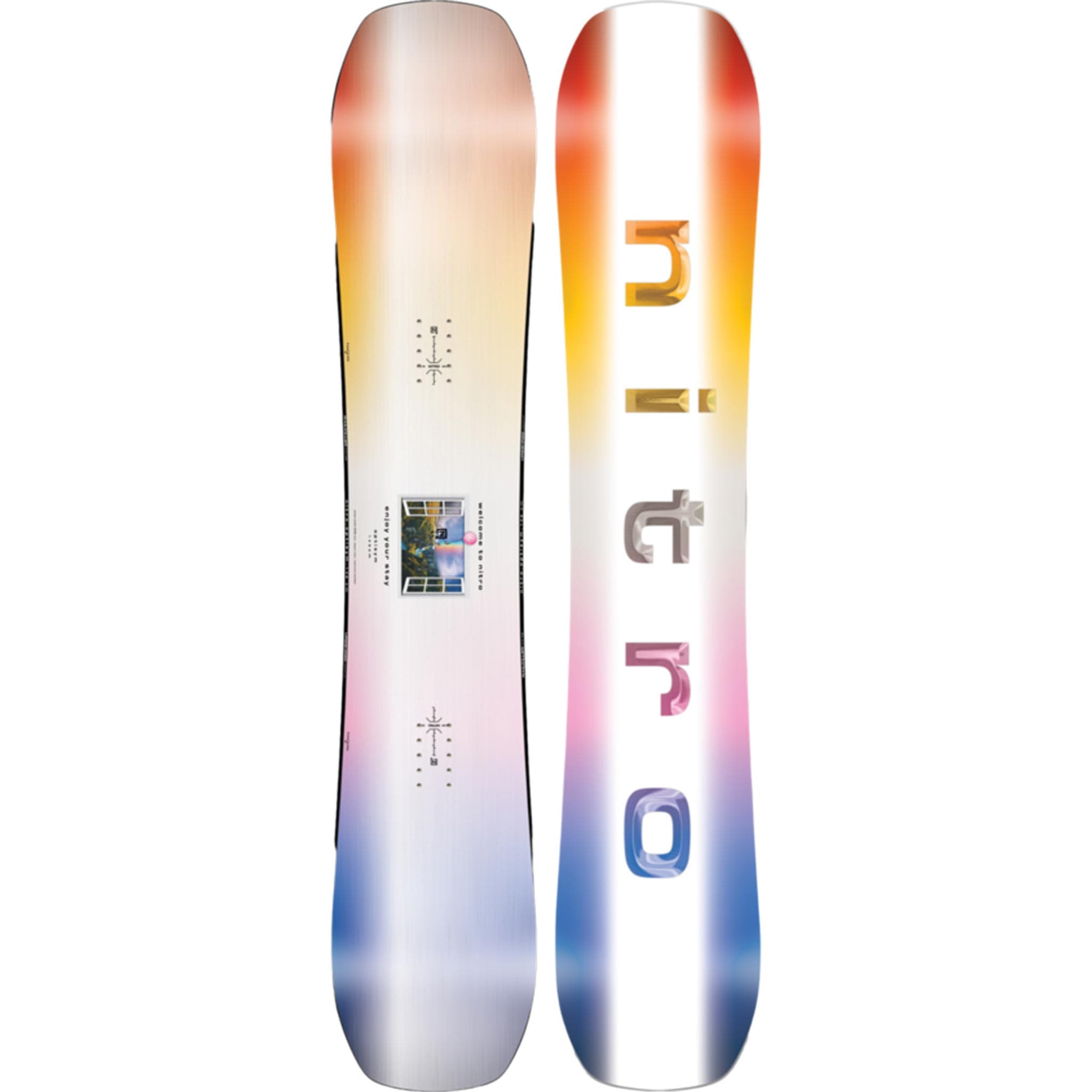 Nitro Womens Optisym Snowboard 2025 Women's Snowboard