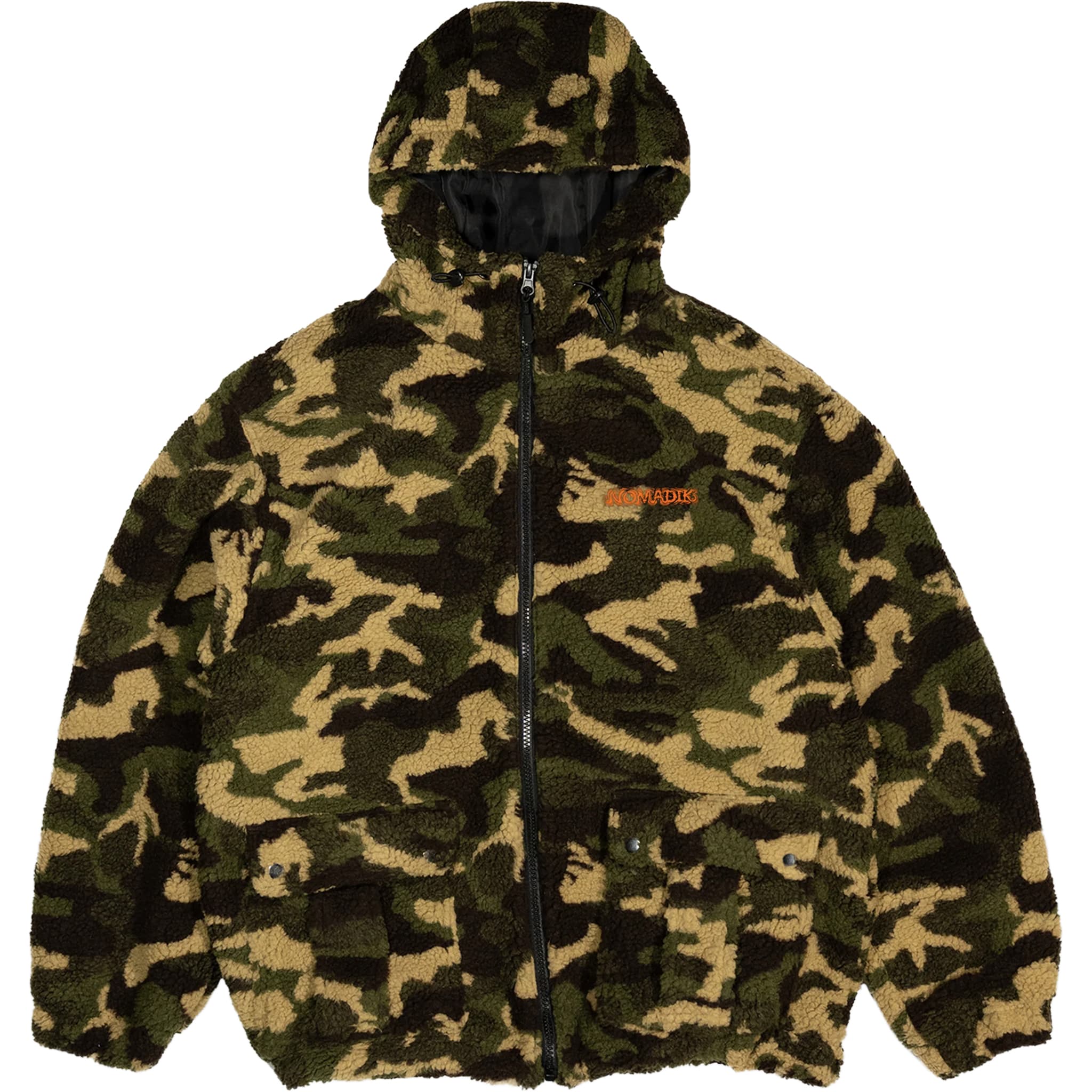 Nomadik 777 Boa Hood Camouflage Casual Jackets