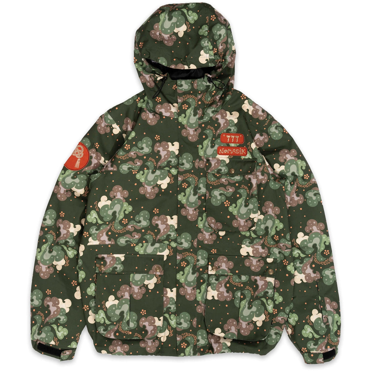 Nomadik 777 Green Camo – Snowboard Jacket - Sanction Skate And Snow