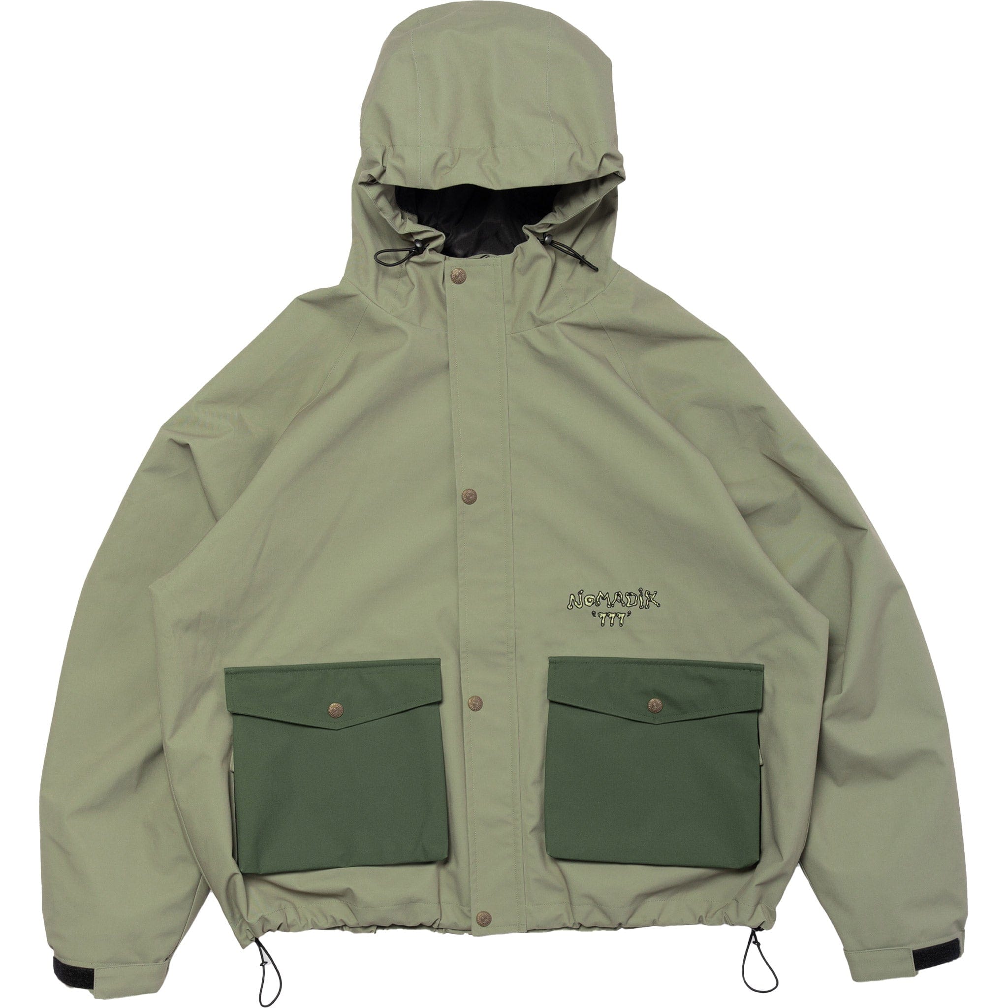 Nomadik 777 Ronin Jacket Khaki Mens Snowboard Coat