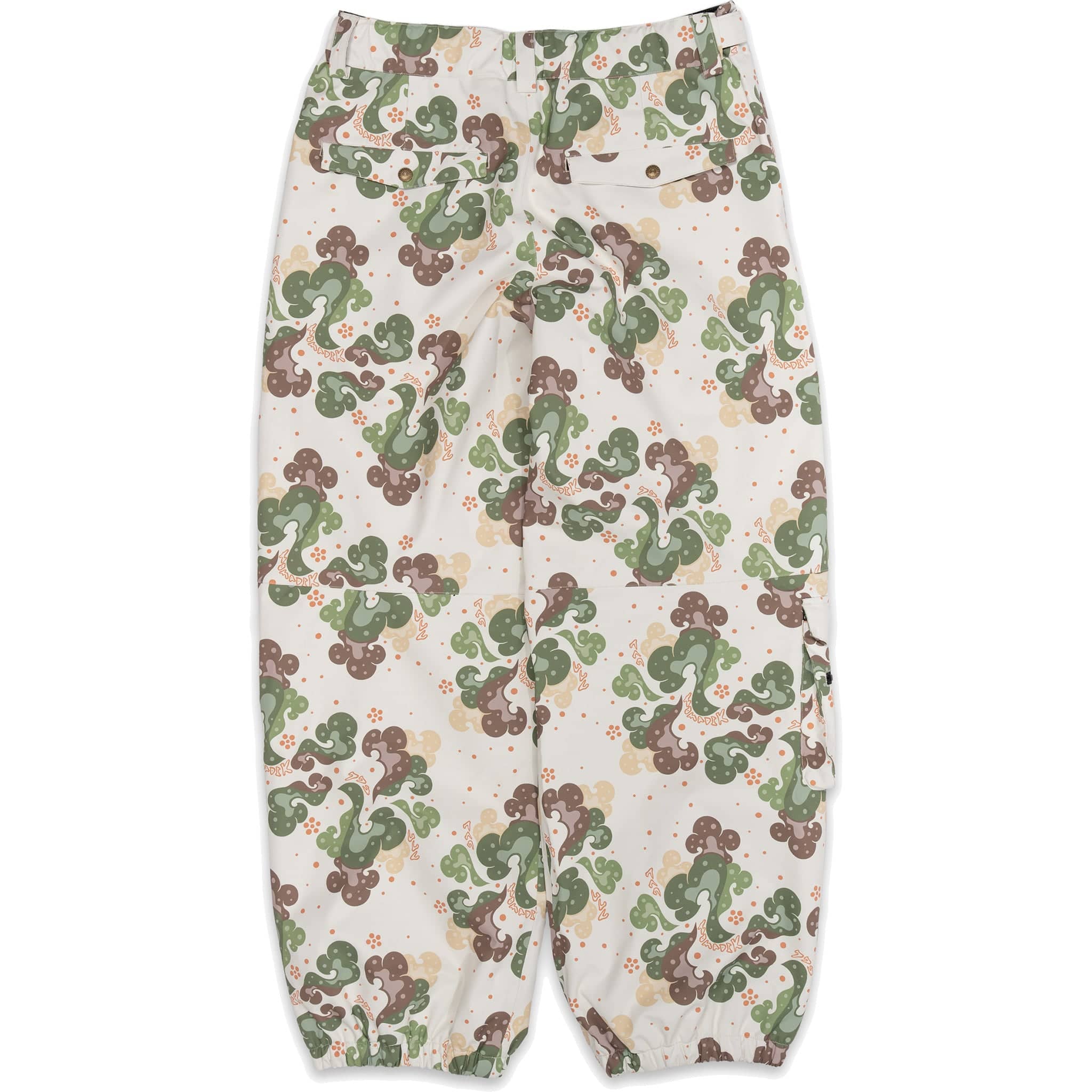 Nomadik 777 Ronin Pant Beige Camo Mens Snowboard Pants