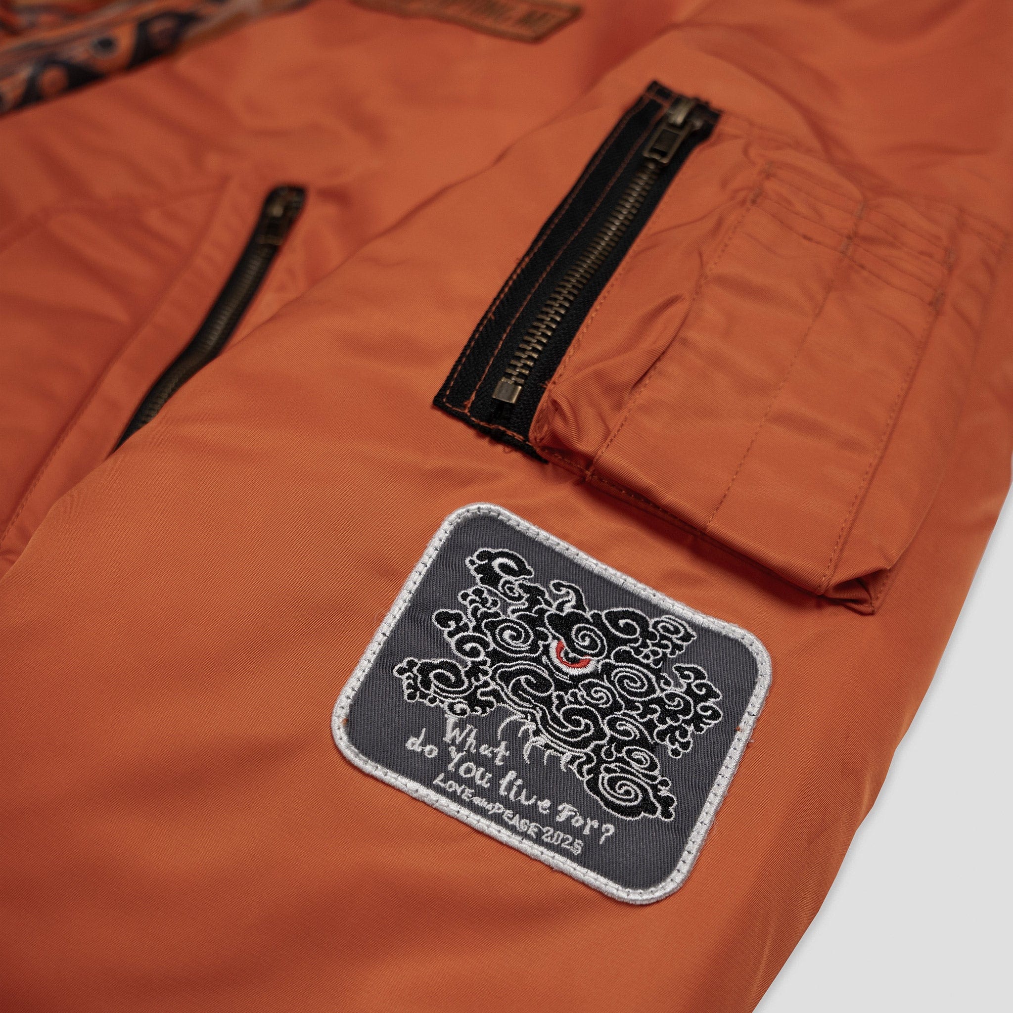 Nomadik 777G Jacket Orange 2025 Casual Jackets