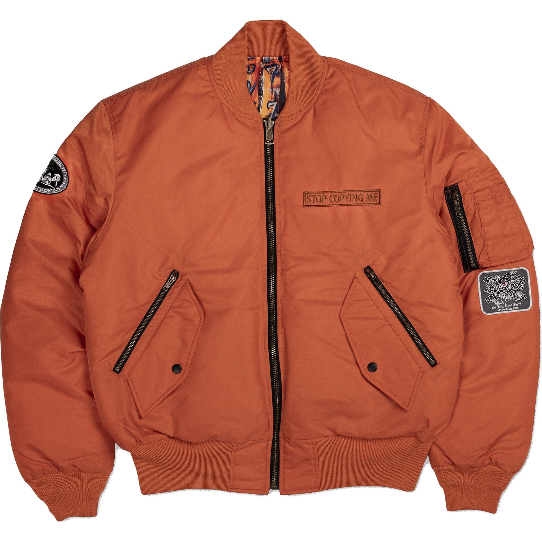 Nomadik 777G Jacket Orange 2025 Casual Jackets