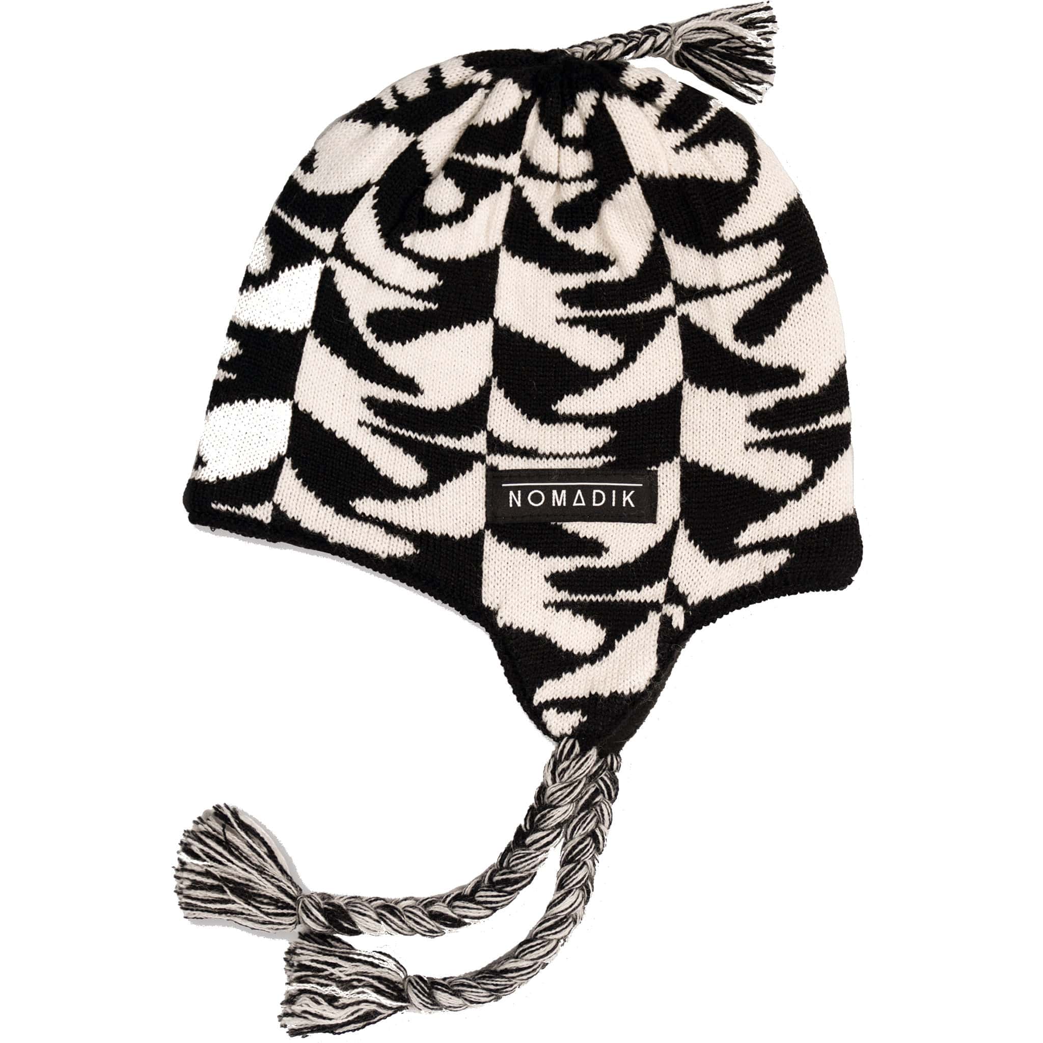 Nomadik Earflap Beanie Black Beanie