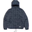 Nomadik Grind Jacket Denim Check Mens Snowboard Coat