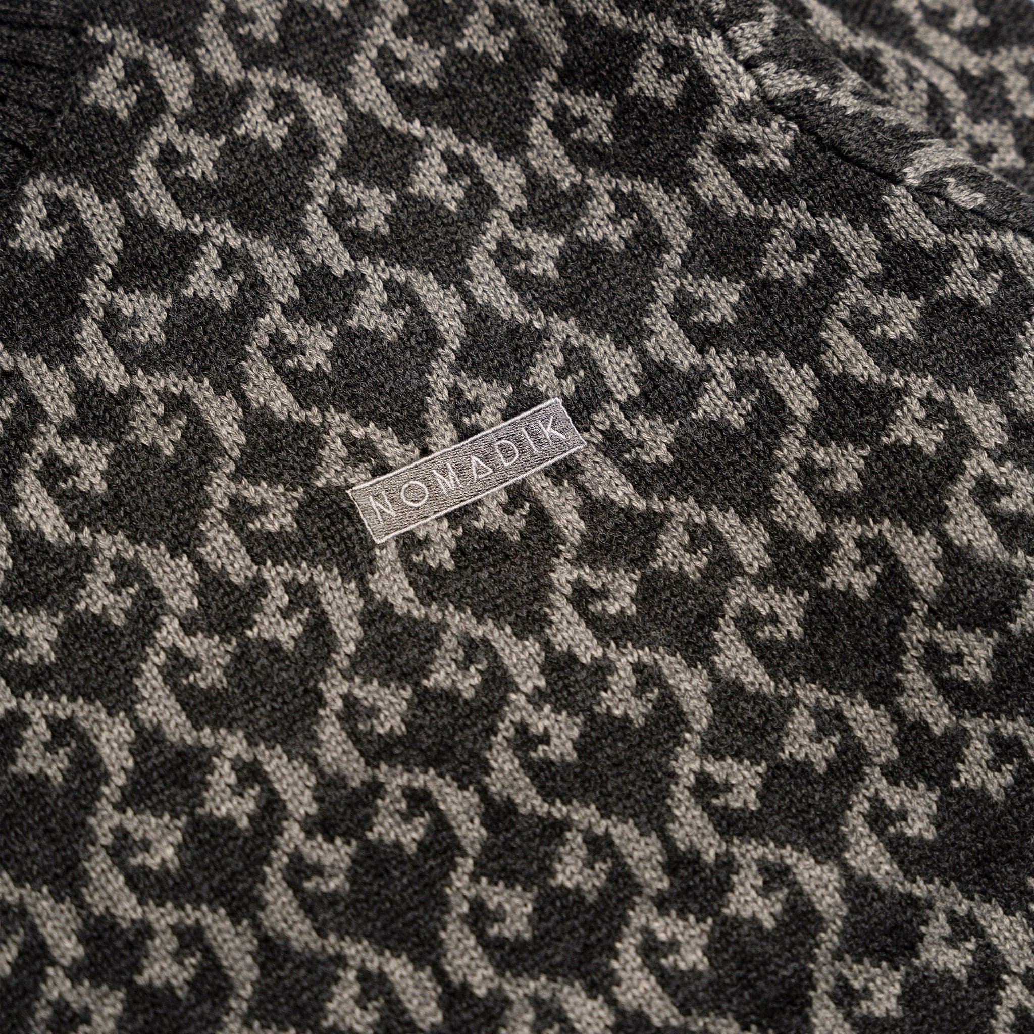 Nomadik Jacquard Sweater Gray 2025 Sweatshirts