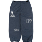 Nomadik Thick Pant Denim Patch Mens Snowboard Pants