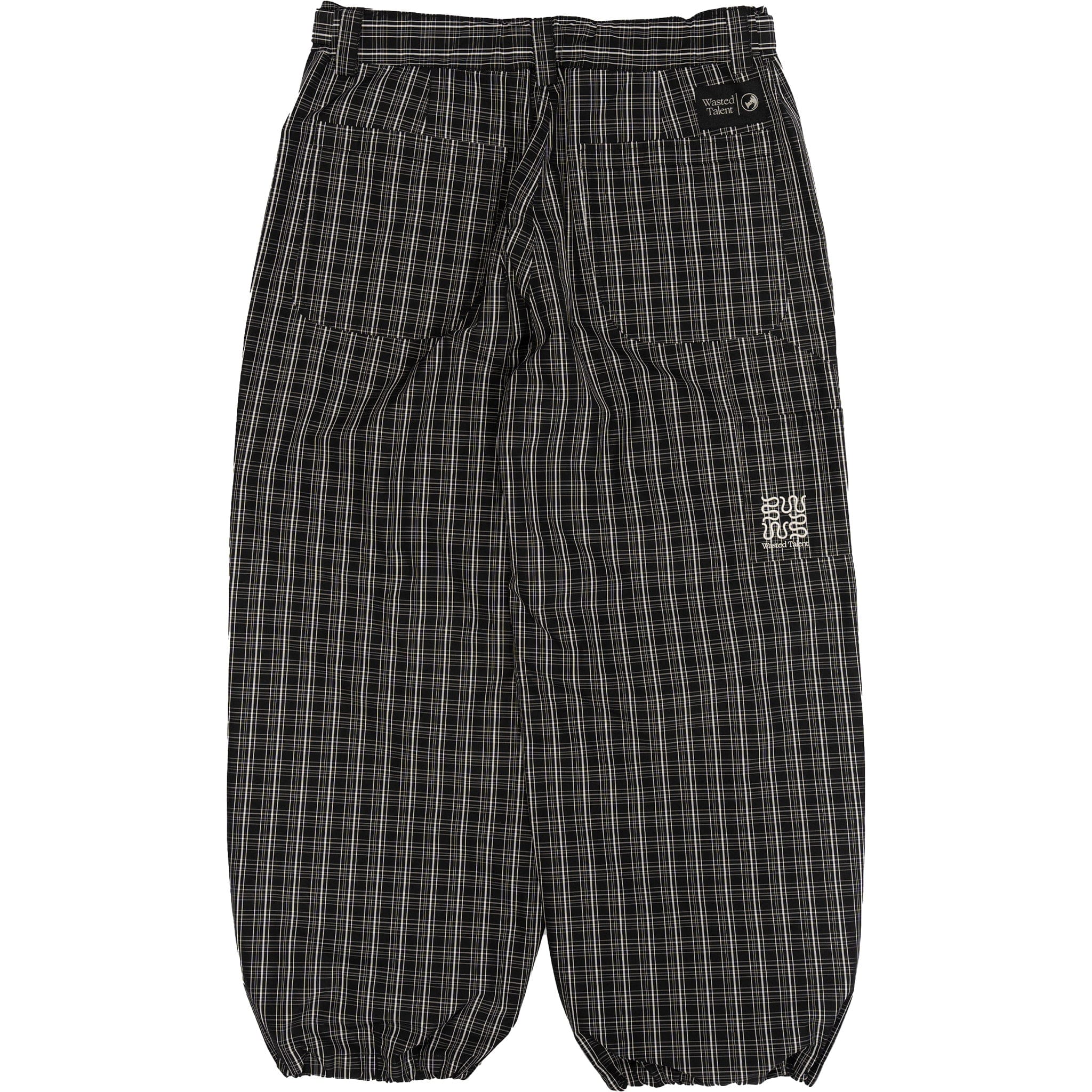 Nomadik X Wasted Talent Pant Check Mens Snowboard Pants