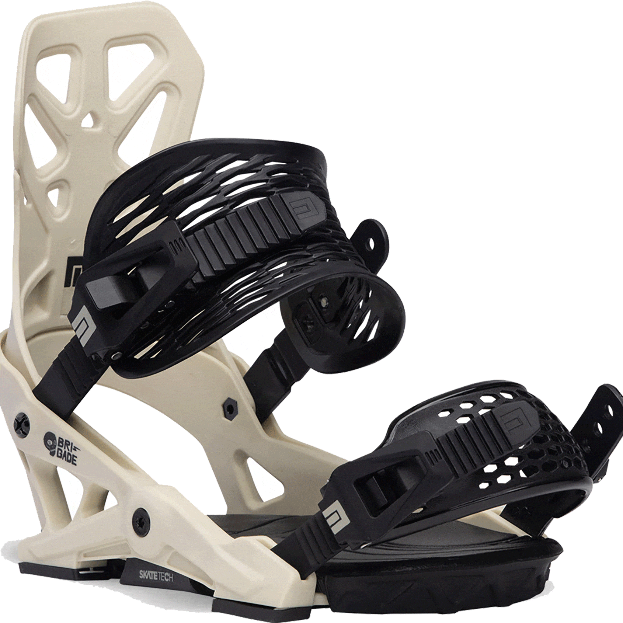 Now Brigade Snowboard Binding Chalk 2024 Mens Bindings