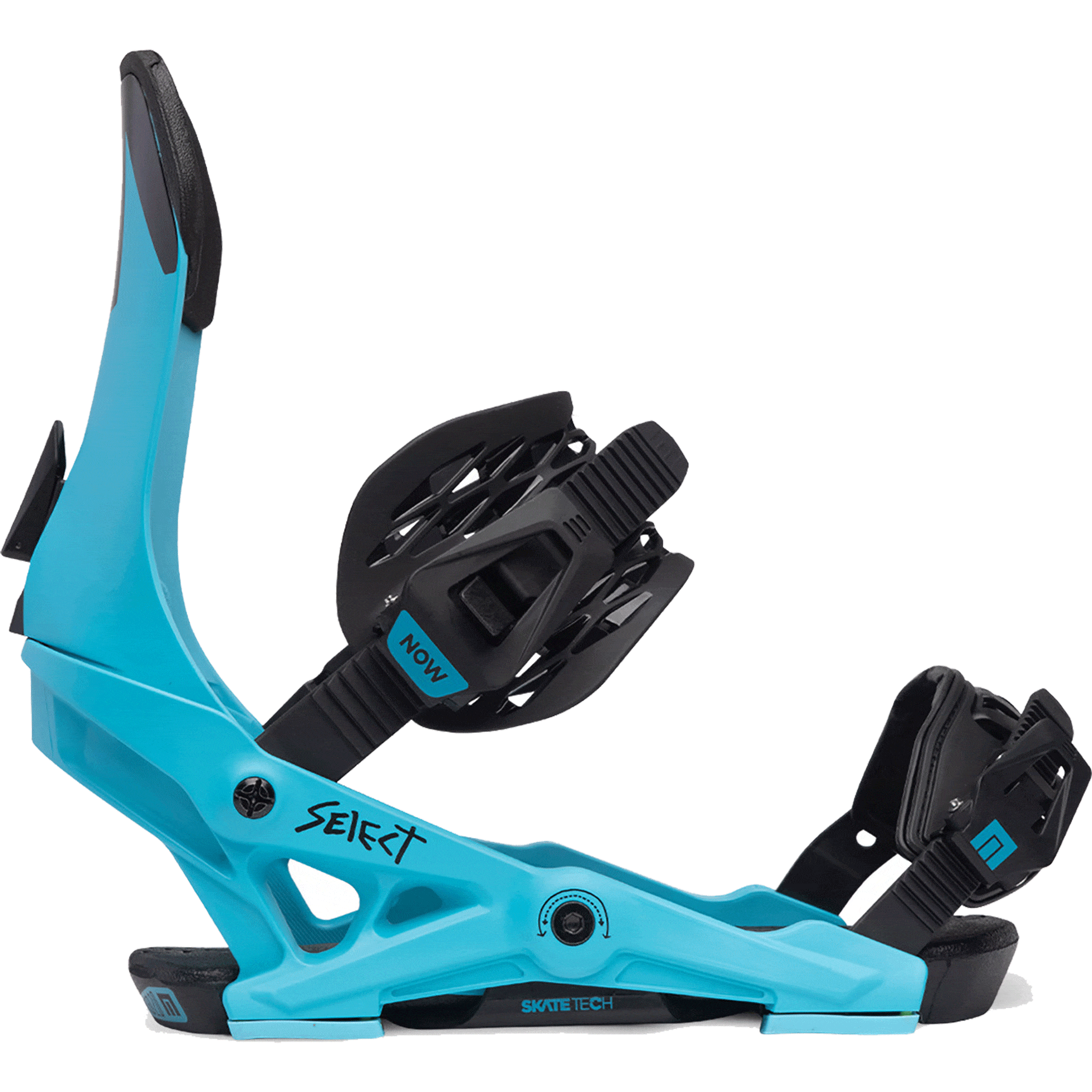 Now Select Snowboard Binding Bright Blue 2024 Mens Bindings