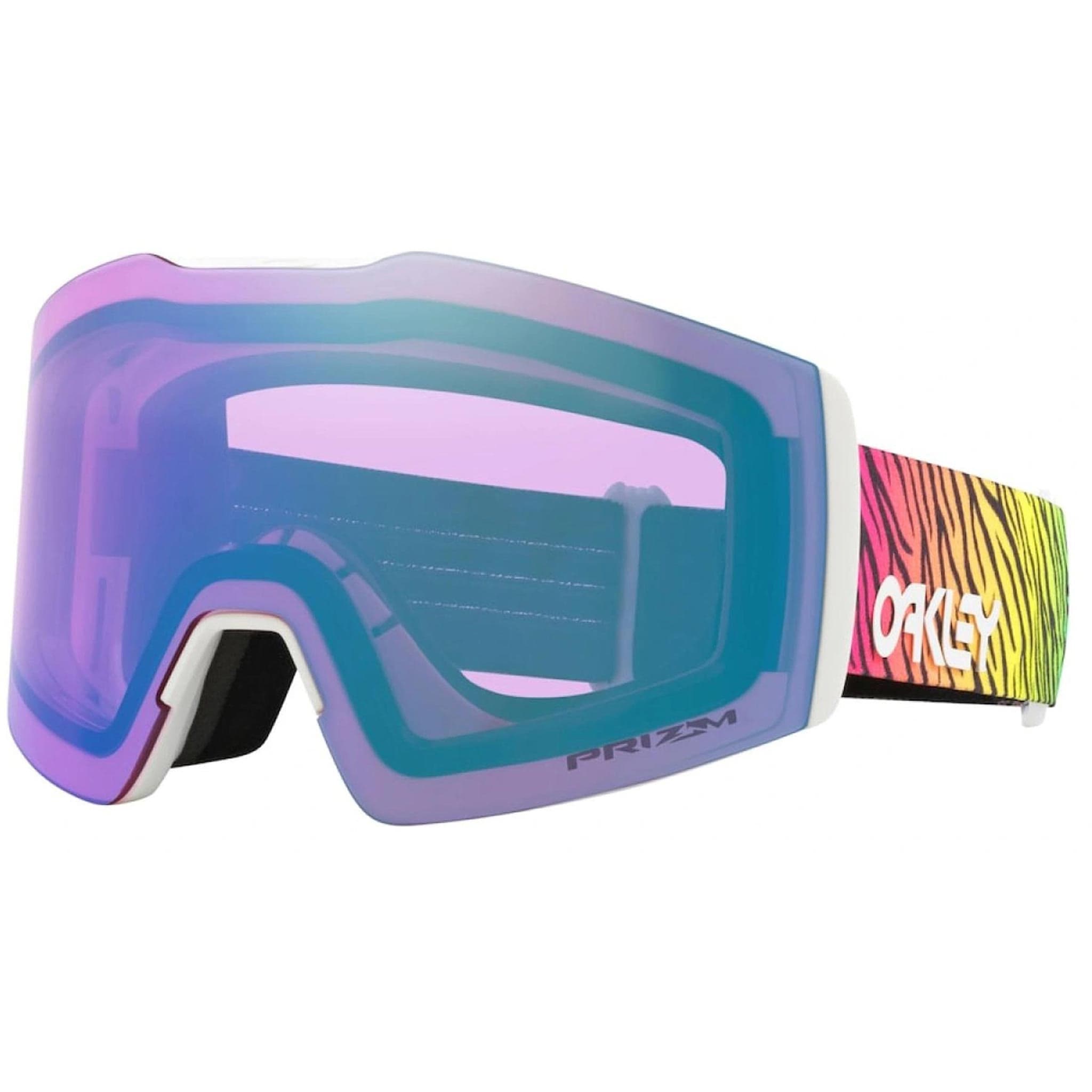 Oakley Fall Line M Goggle Bengal White Prizm Snow Iced Iridium Lens Goggles