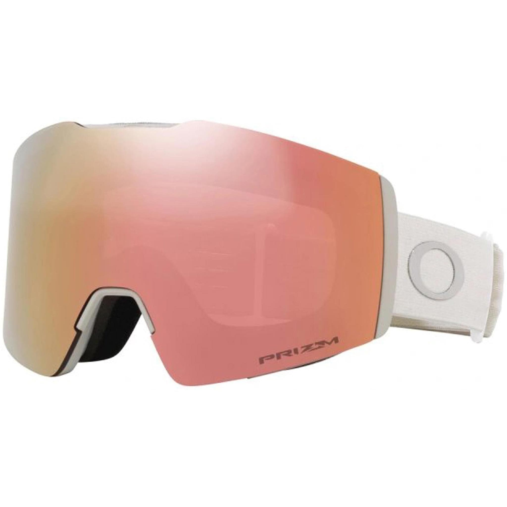 Oakley Fall Line M Goggle Matte Cool Grey Prizm Rose Gold Iridium Lens Goggles