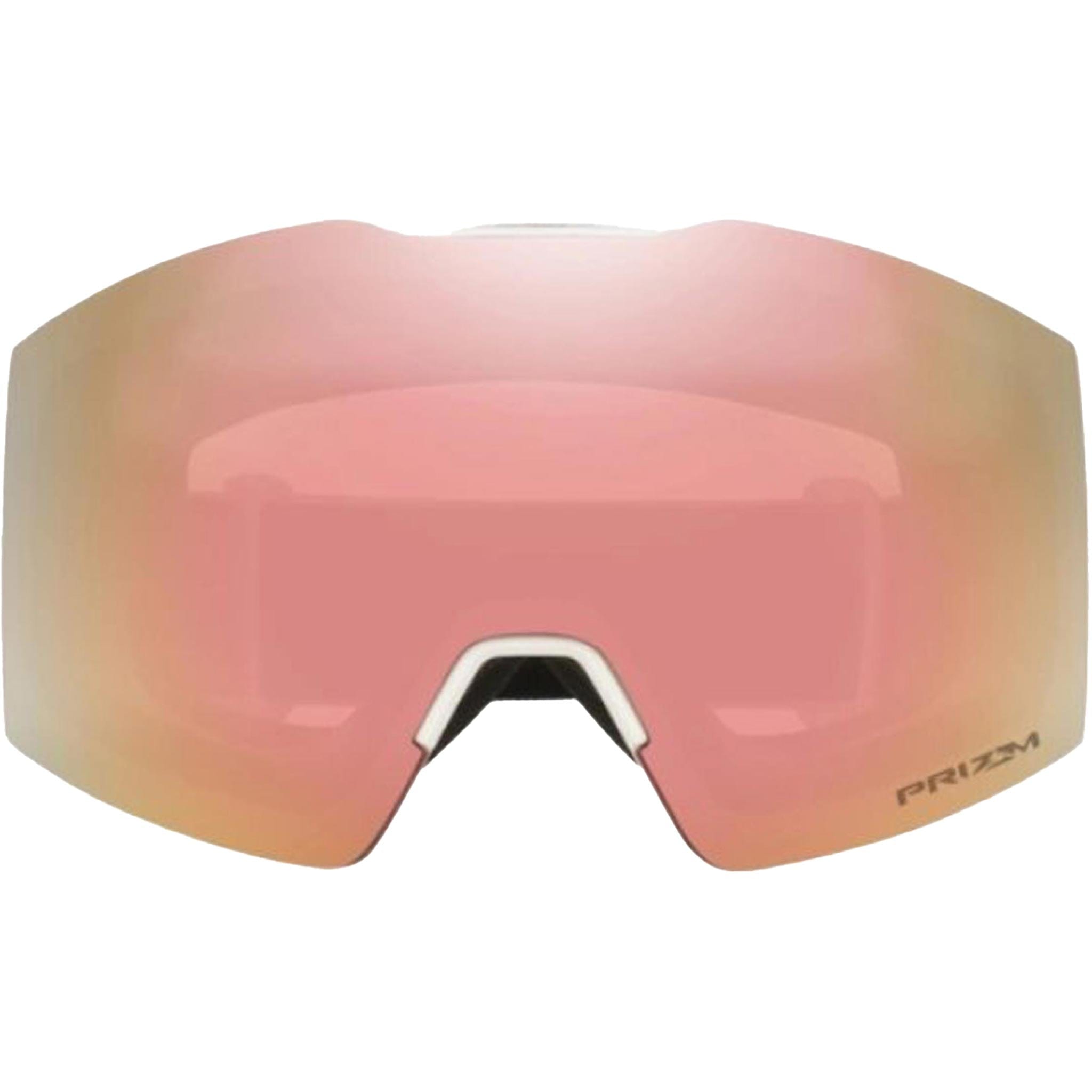 Oakley Fall Line M Goggle Matte White Prizm Rose Gold Iridium Lens Goggles