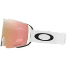 Oakley Fall Line M Goggle Matte White Prizm Rose Gold Iridium Lens Goggles