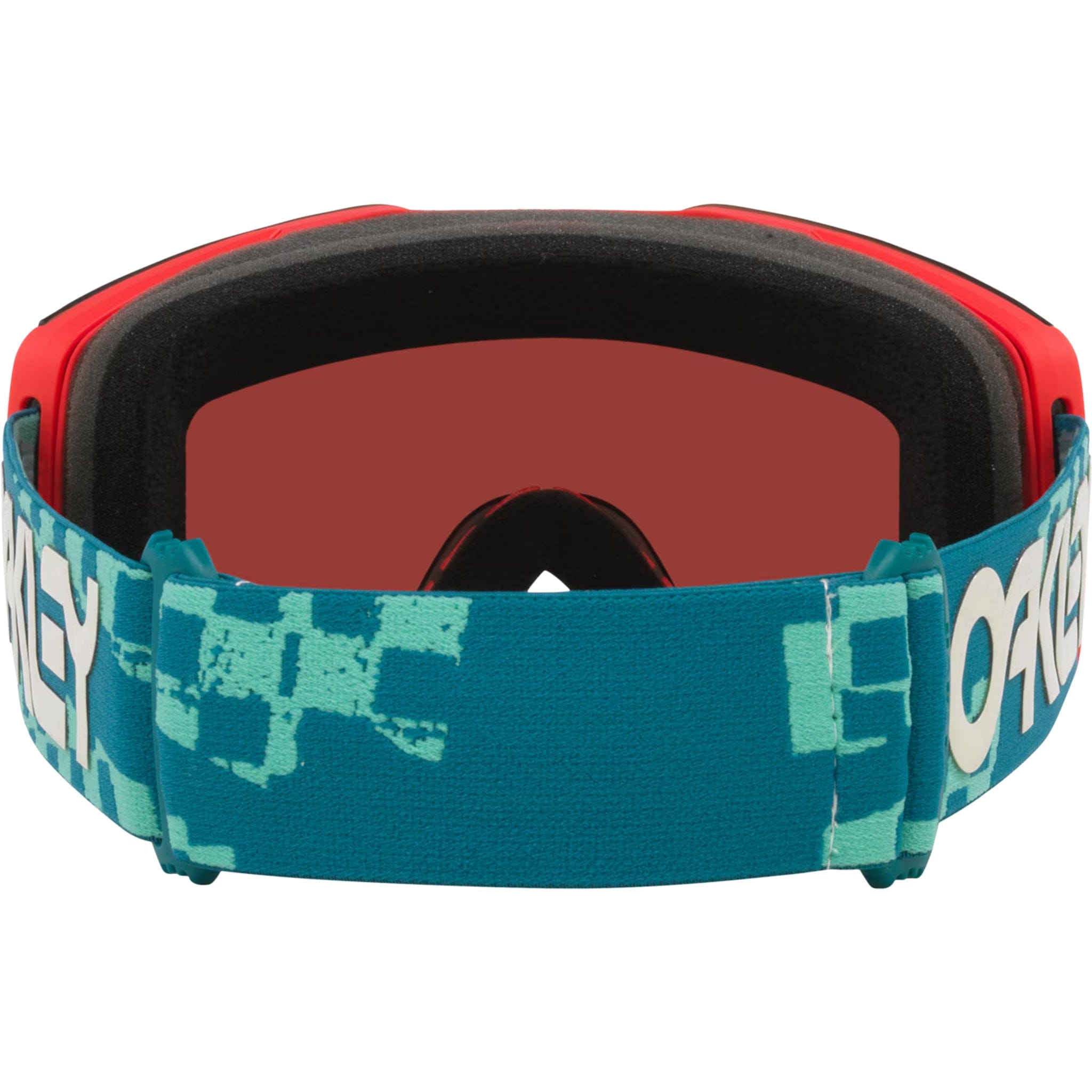 Oakley Fall Line M Snow Goggles Pacific Chex Prizm Snow Rose Gold Iridium Goggles