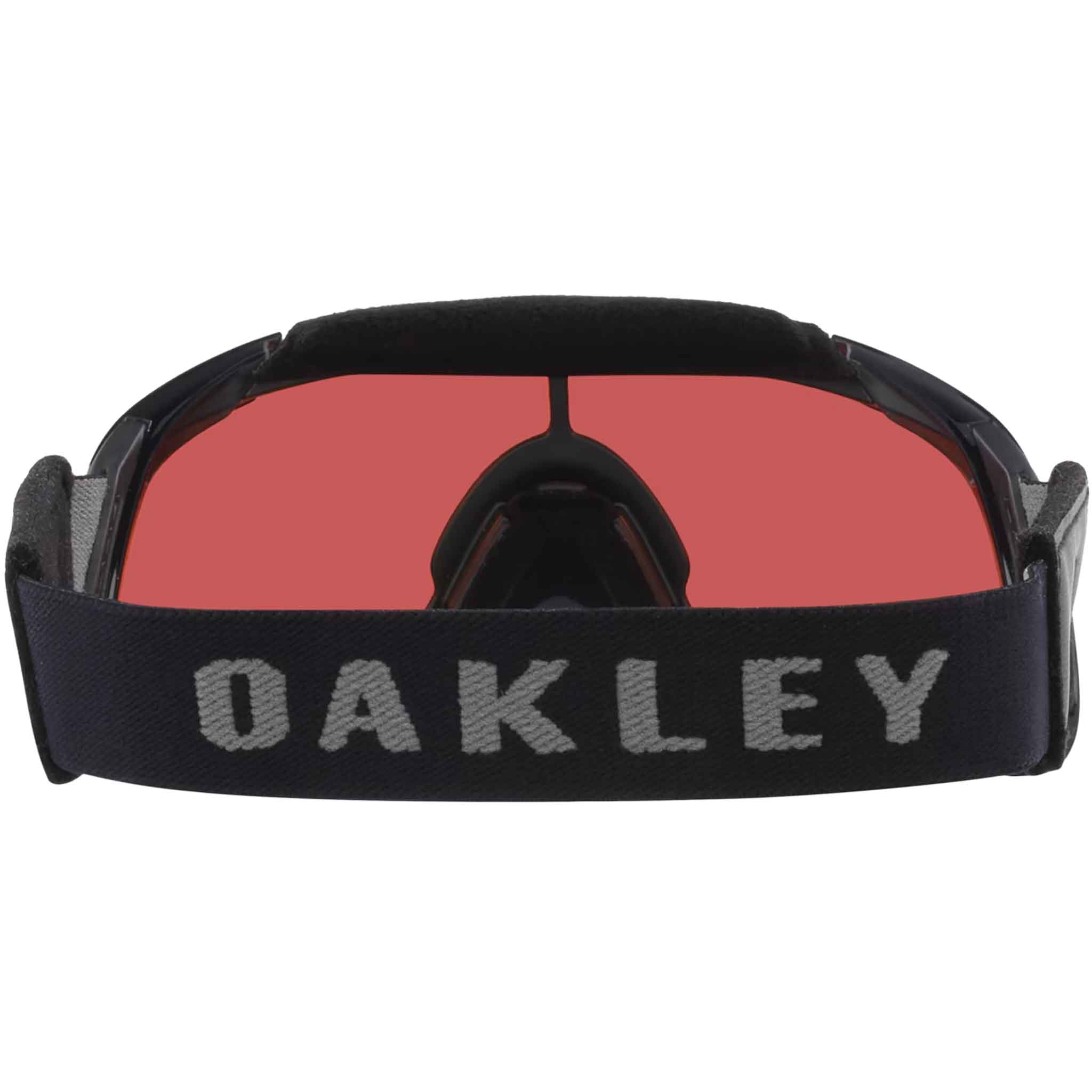 Oakley Flex Scape Matte Carbon Prizm Snow Sapphire Iridium Goggles