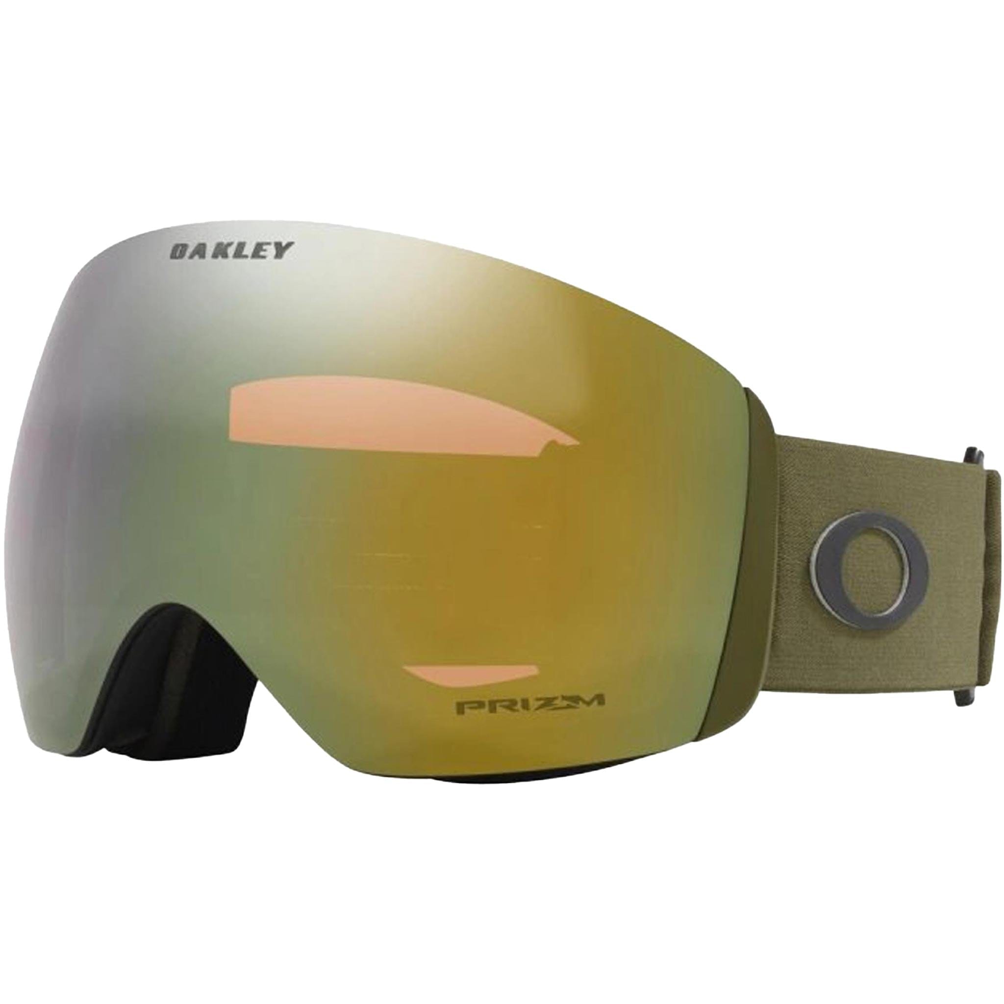 Oakley Flight Deck L Goggle Matte Dark Brush Prizm Sage Gold Iridium Lens Goggles