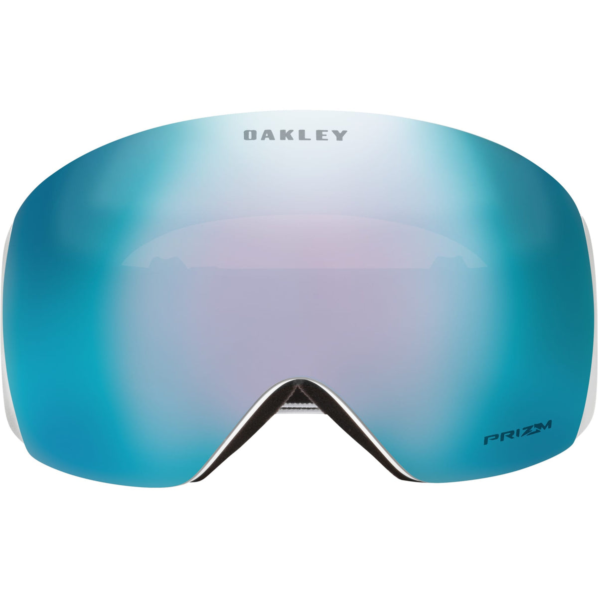 Oakley Flight Deck L Snow Goggles Matte White Prizm Snow Sapphire Iridium Lens 2027 Goggles