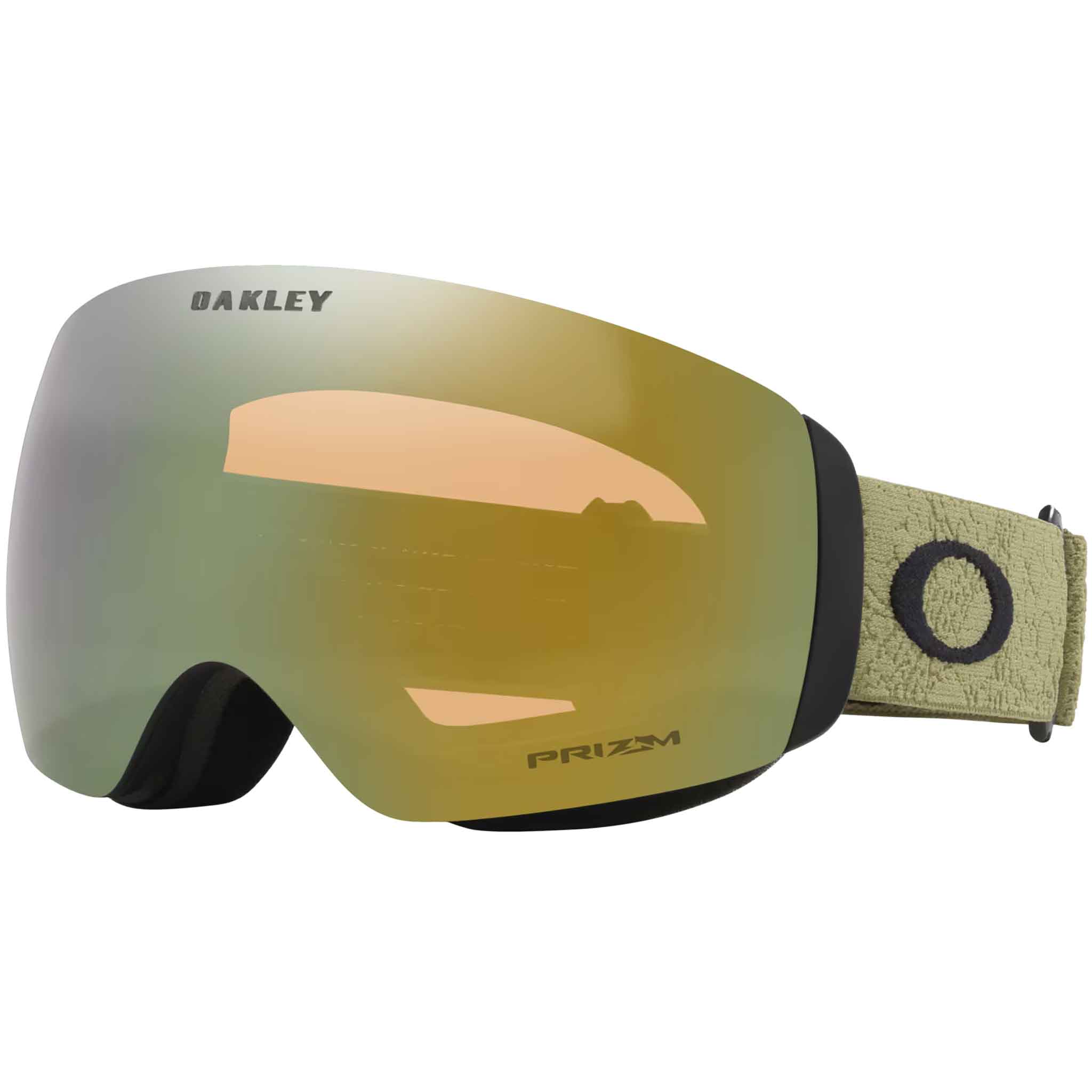 Oakley Flight Deck M Goggle Fern Cell Prizm Sage Gold GBL Lens Goggles