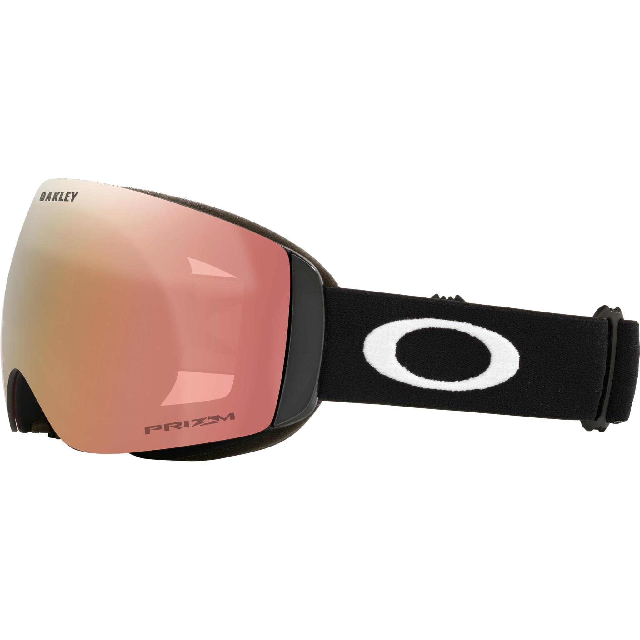 Oakley Flight Deck M Goggle Matte Black Prizm Malbec Rose Gold Iridium Lens Goggles