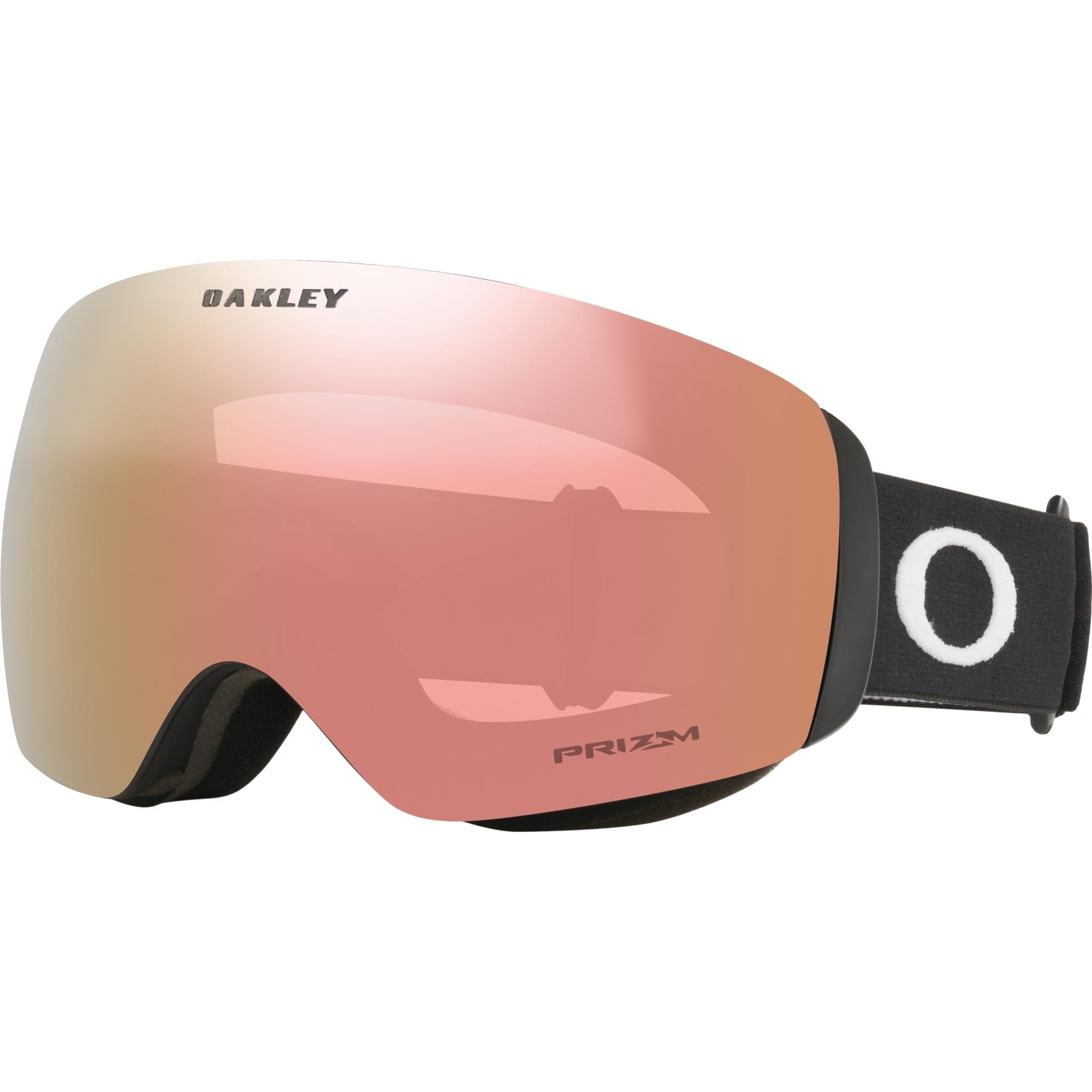 Oakley Flight Deck M Goggle Matte Black Prizm Malbec Rose Gold Iridium Lens Goggles