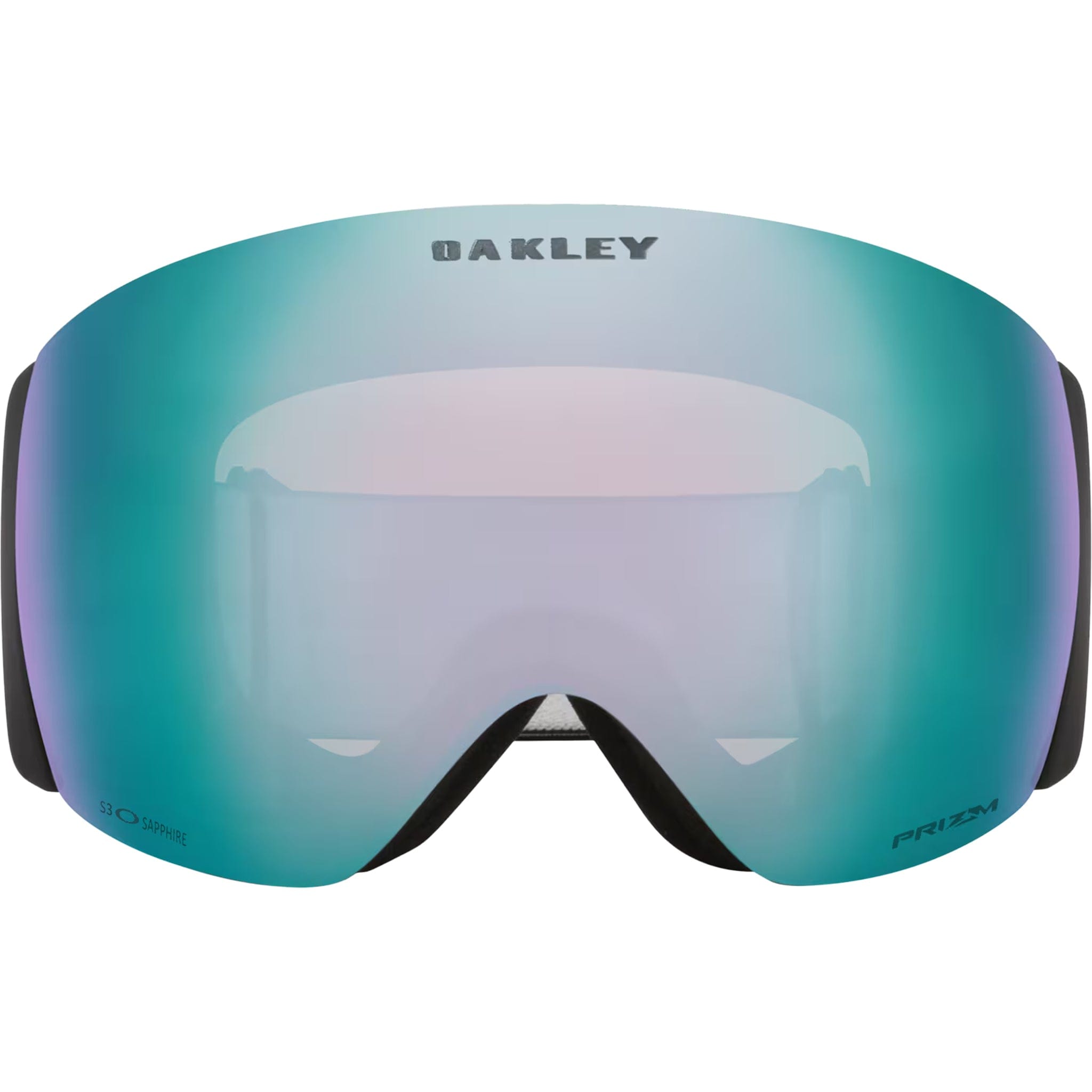 Oakley Flight Deck Pro L Snow Goggles Matte Black Prizm Snow Sapphire Iridium Goggles