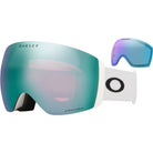 Oakley Flight Deck Pro L Snow Goggles Matte White Prizm Snow Sapphire Iridium Goggles