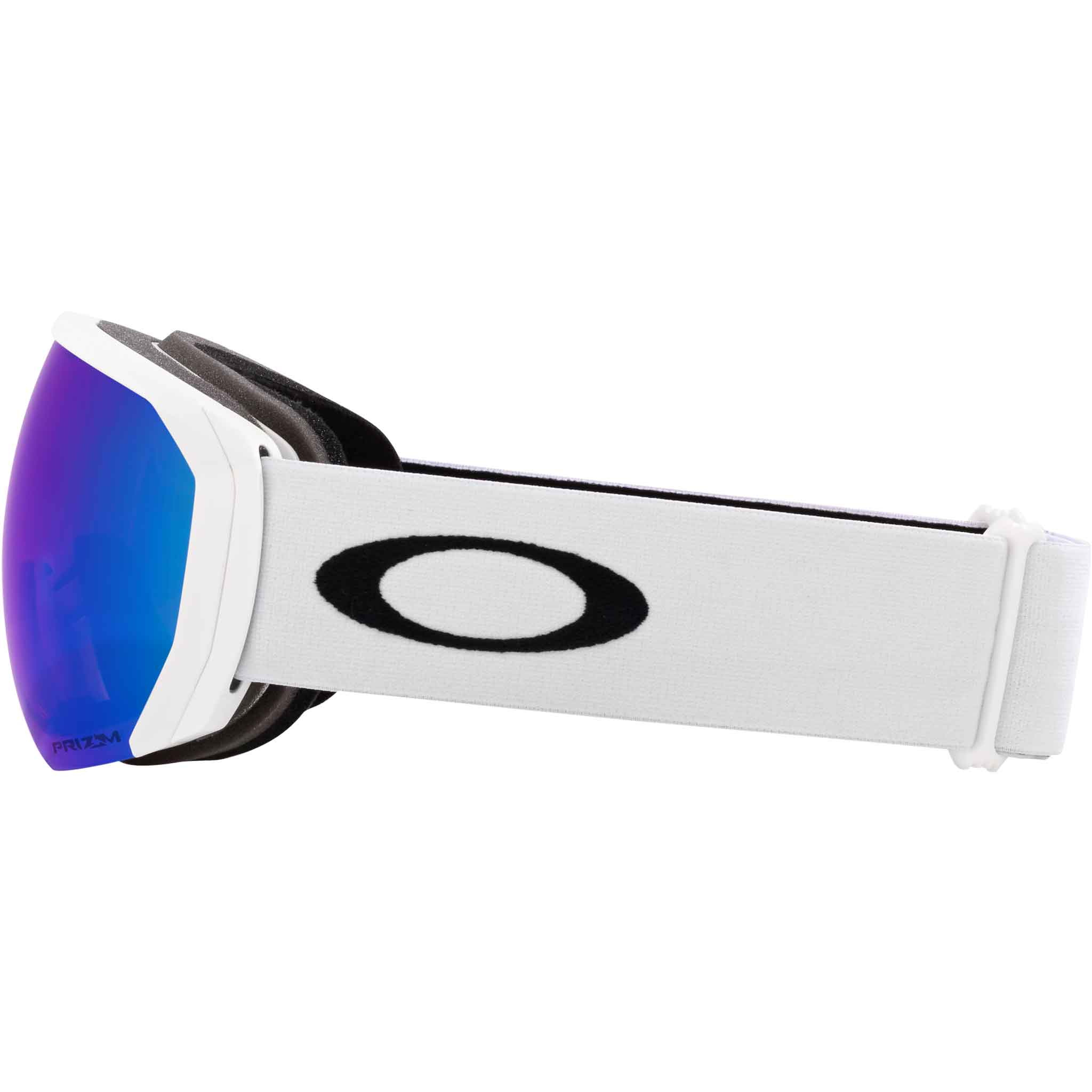 Oakley Flight Path L Matte White Prism Snow Jade Iridium Snow Goggles Goggles