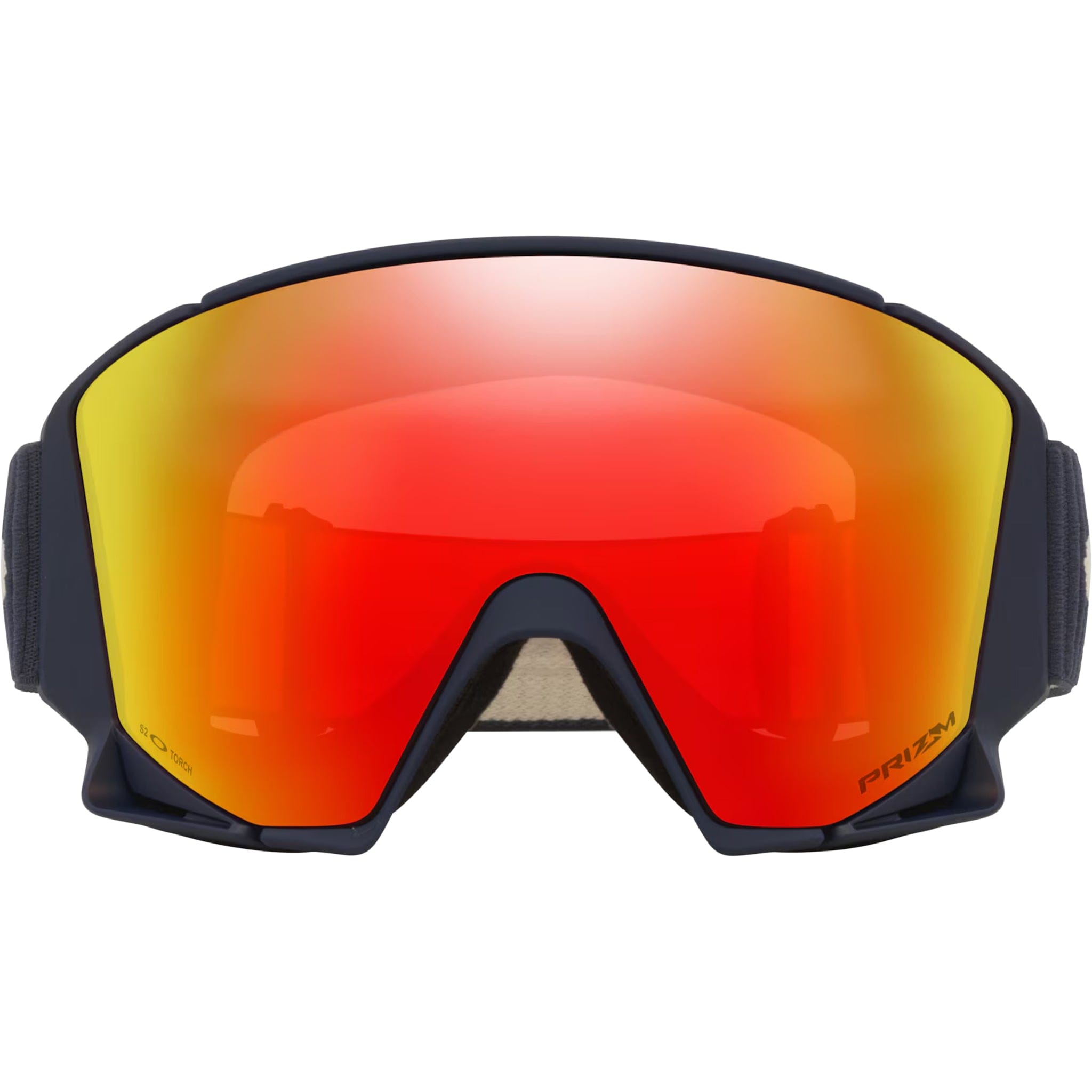 Oakley Flow Scape L Alt Fit Snow Goggles India Ink Corduroy Prizm Torch Iridium Goggles