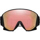 Oakley Flow Scape L Alt Fit Snow Goggles Matte Black Prizm Rose Gold Iridium Goggles