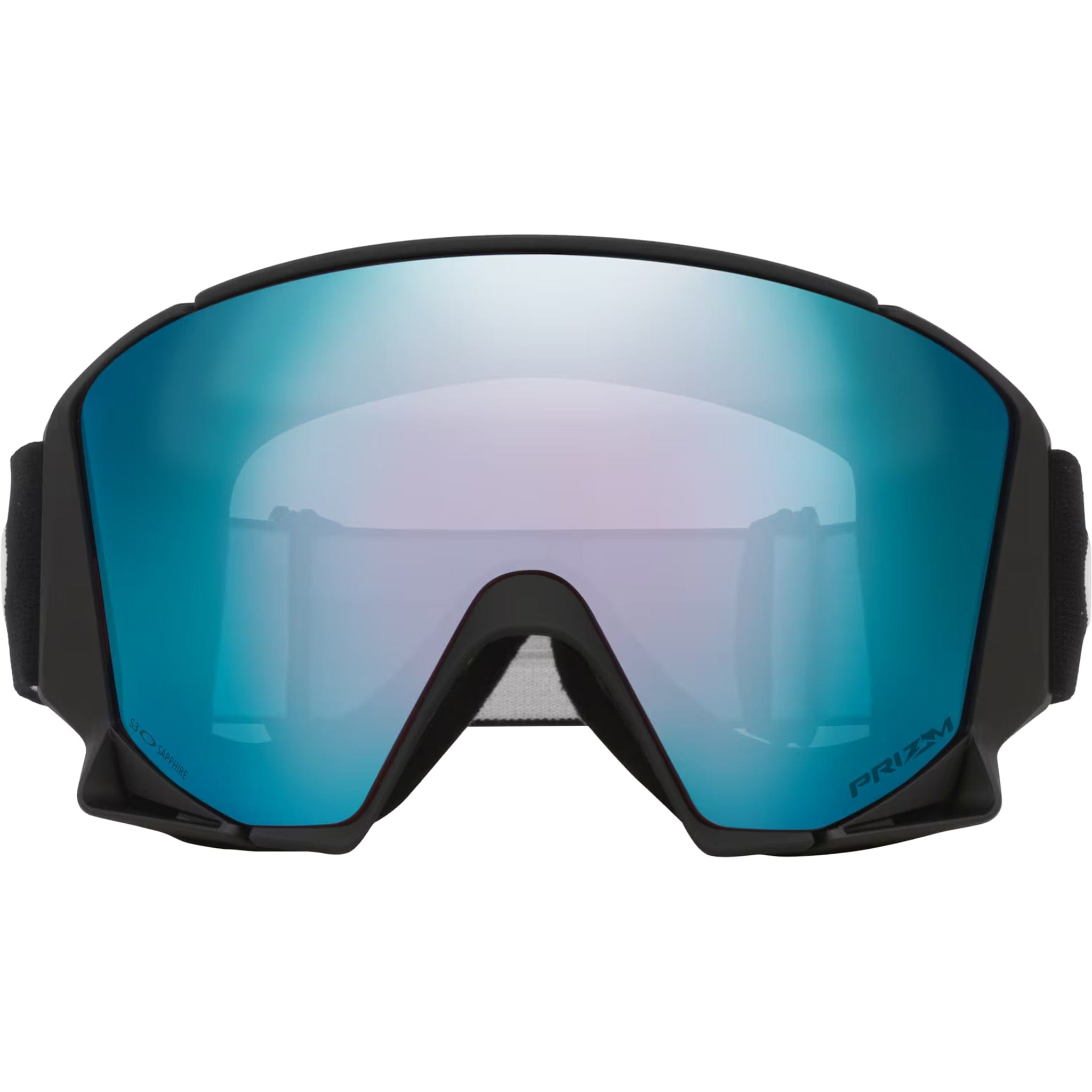 Oakley Flow Scape L Alt Fit Snow Goggles Matte Black Prizm Sapphire Iridium Goggles