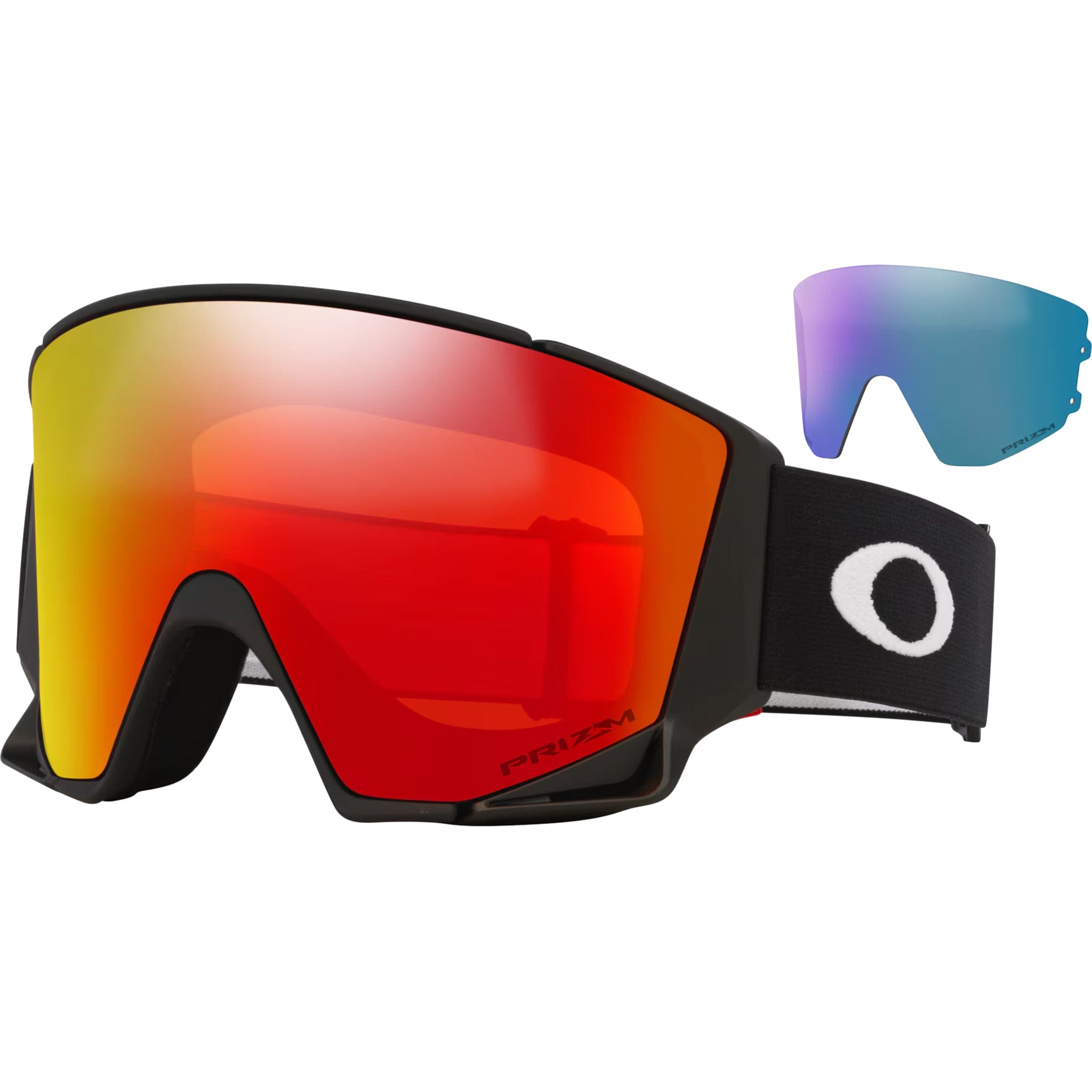 Oakley Flow Scape L Alt Fit Snow Goggles Matte Black Prizm Torch Iridium Goggles