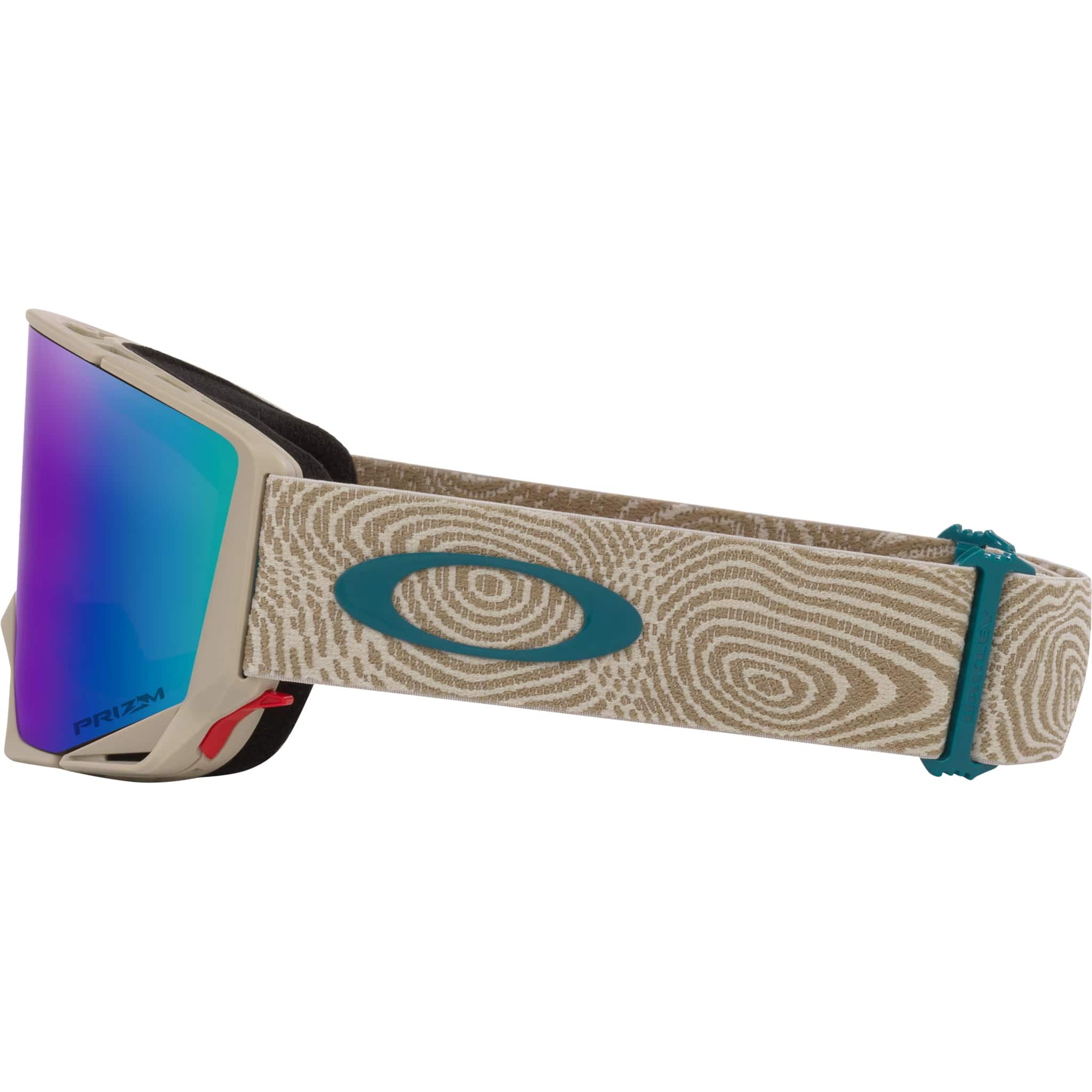 Oakley Flow Scape L Alt Fit Snow Goggles Mist Trails Prizm Argon Iridium Goggles