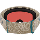 Oakley Flow Scape L Alt Fit Snow Goggles Mist Trails Prizm Argon Iridium Goggles